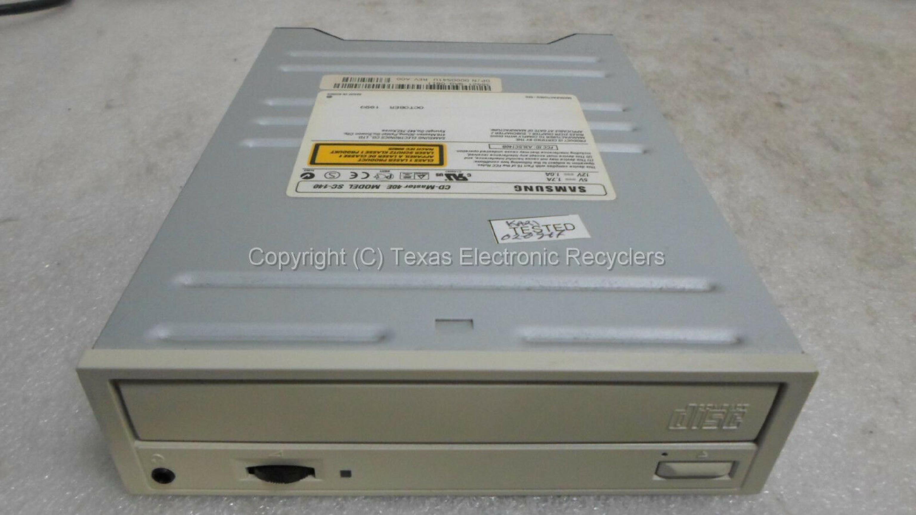 SAMSUNG 0541U CD MASTER 40E CD-ROM DRIVE