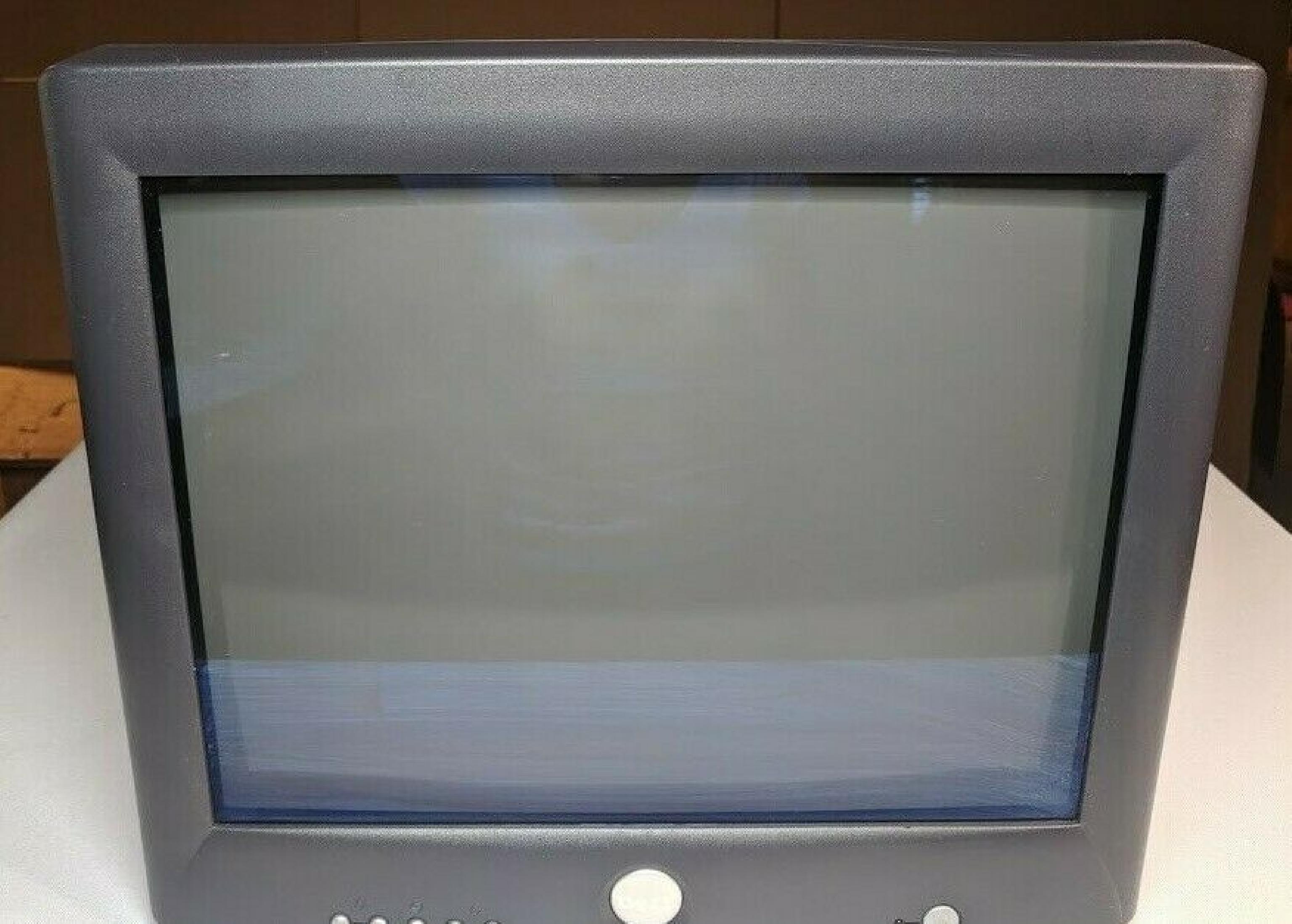 DELL M782 17 INCH FLATSCREEN CRT MONITOR BLACK