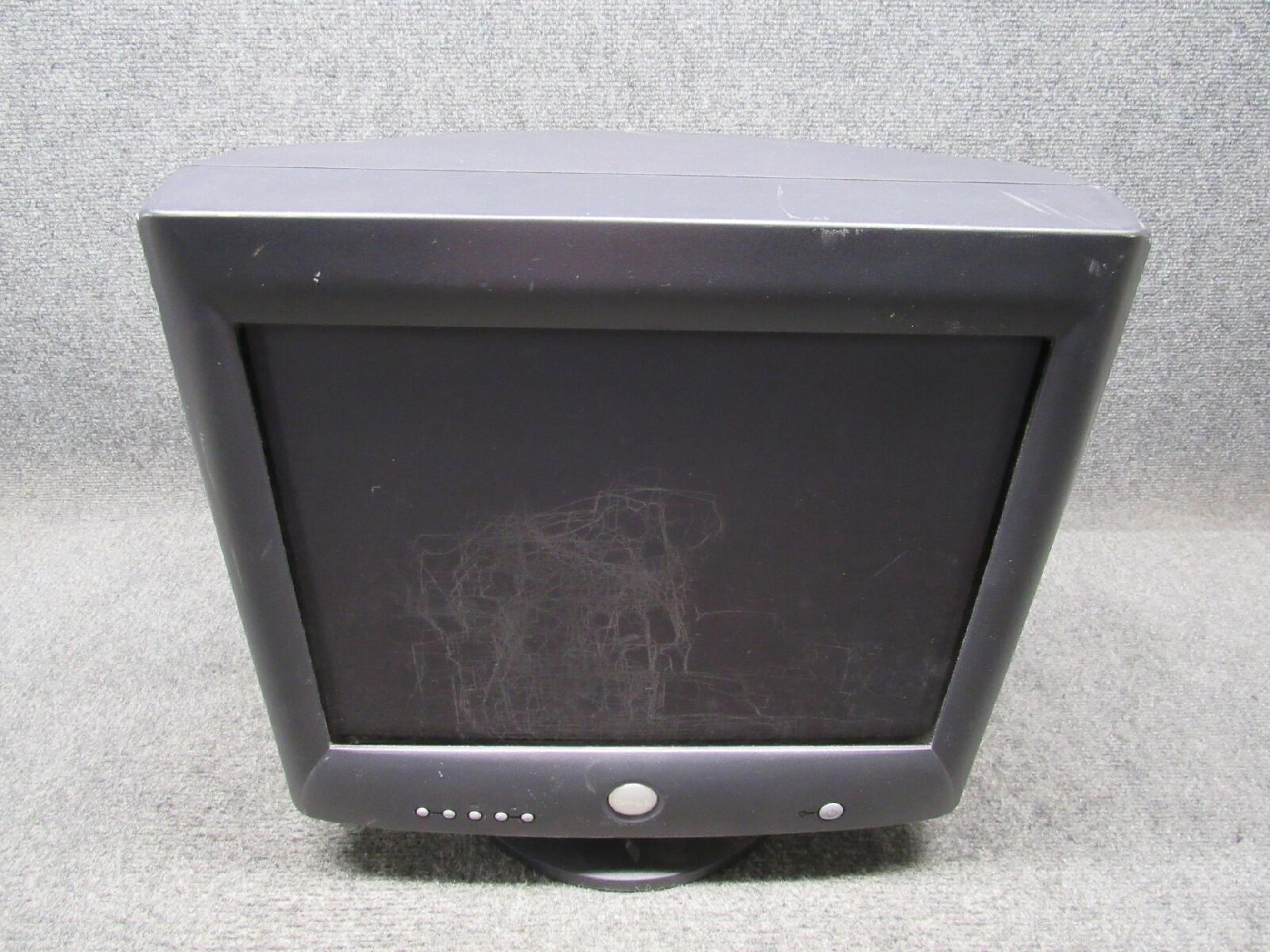 DELL P793 17 INCH FLATSCREEN CRT MONITOR BLACK