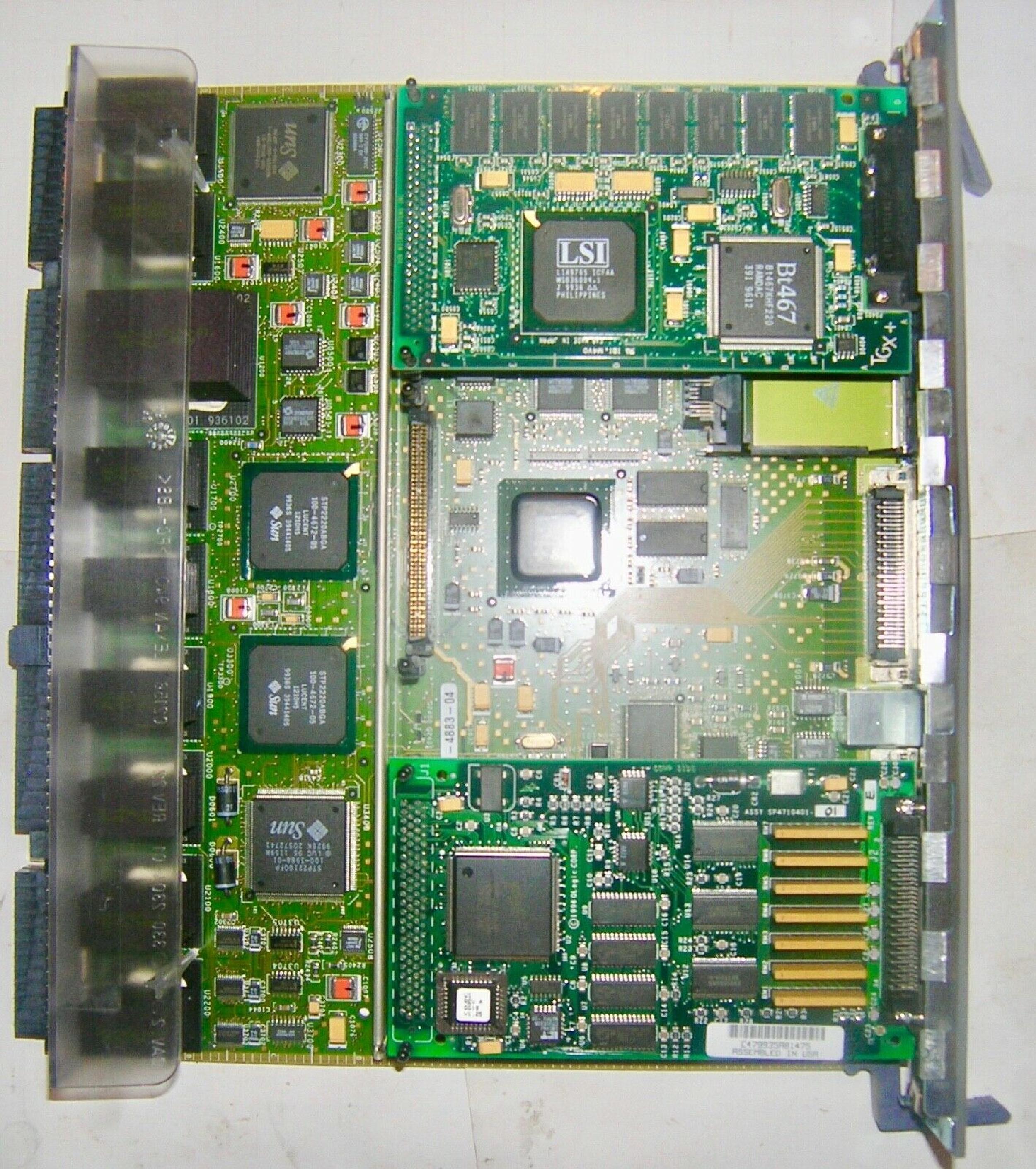 SUN MICROSYSTEMS 501-4883-04 CPU/MEMORY BD WITH DUAL 400MHZ CPU