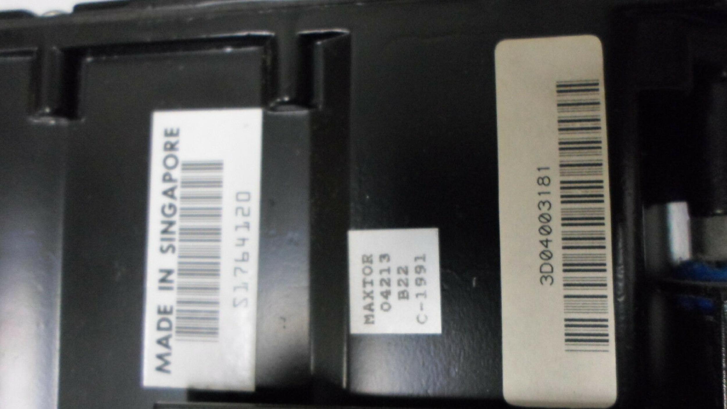 MAXTOR P1-17S HARD DRIVE