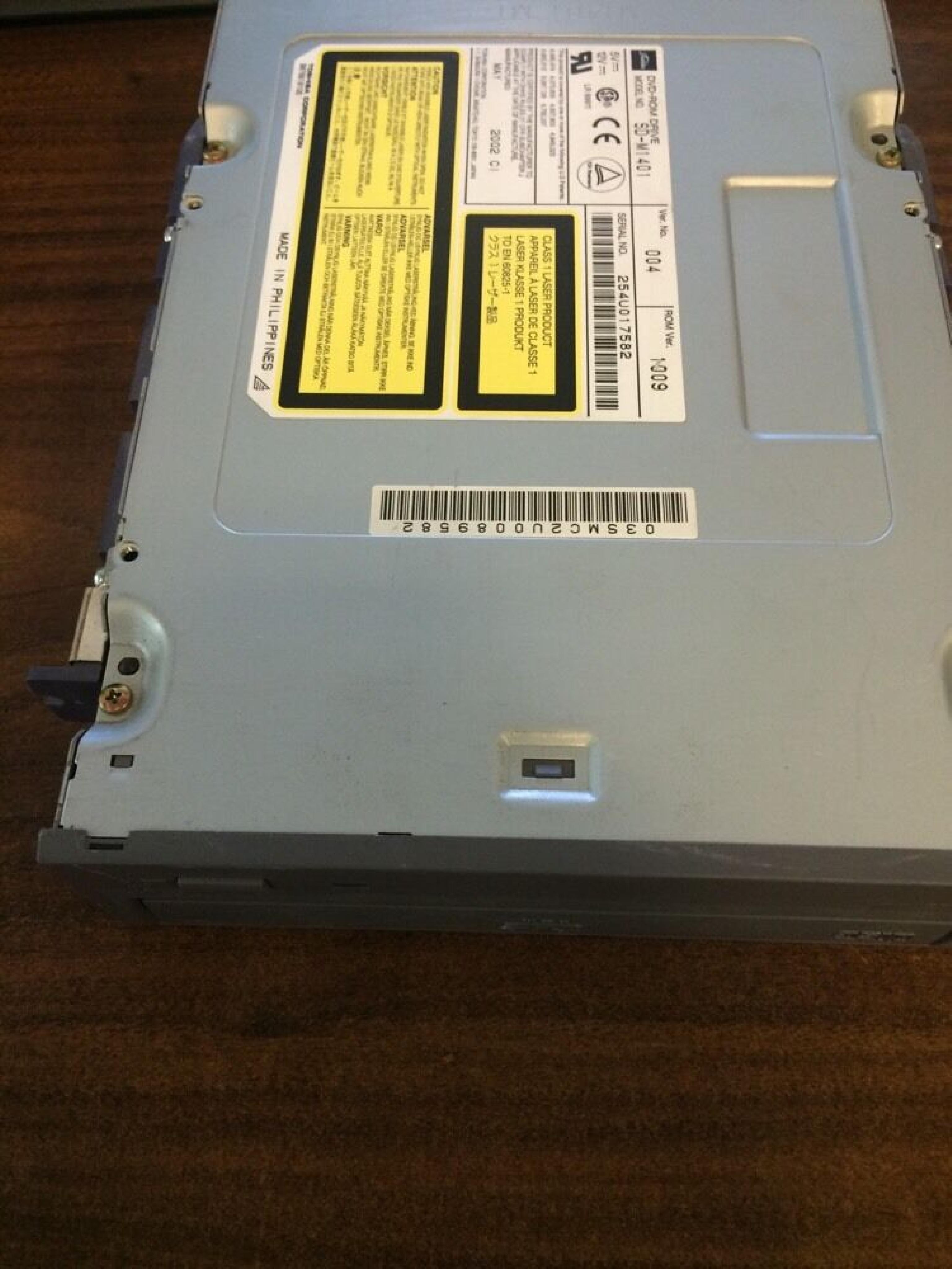 TOSHIBA SD-M1401 E450 10X DVD-ROM DRIVE