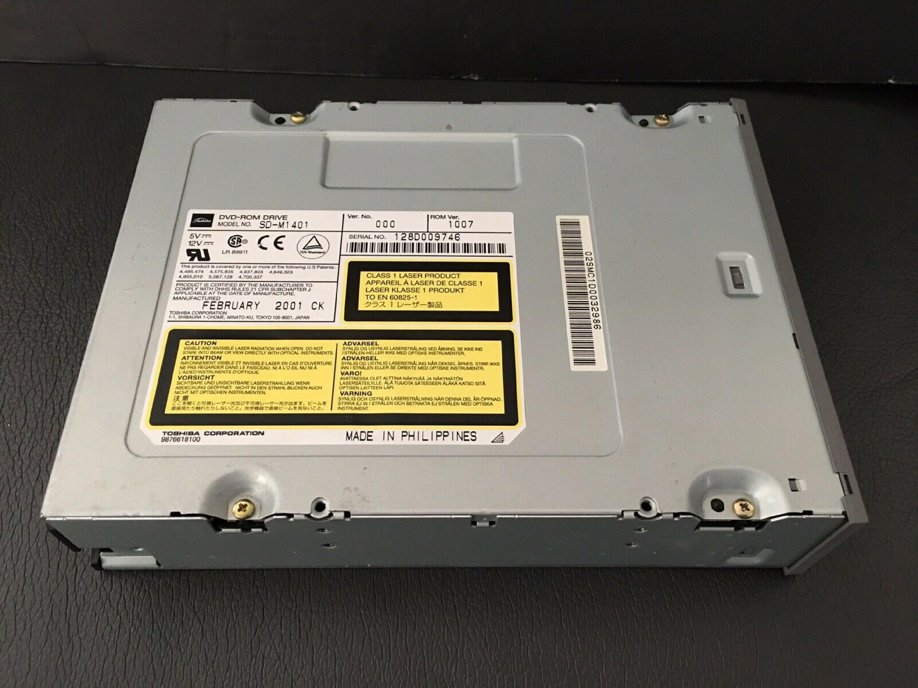 TOSHIBA SD-M1401 E450 10X DVD-ROM DRIVE