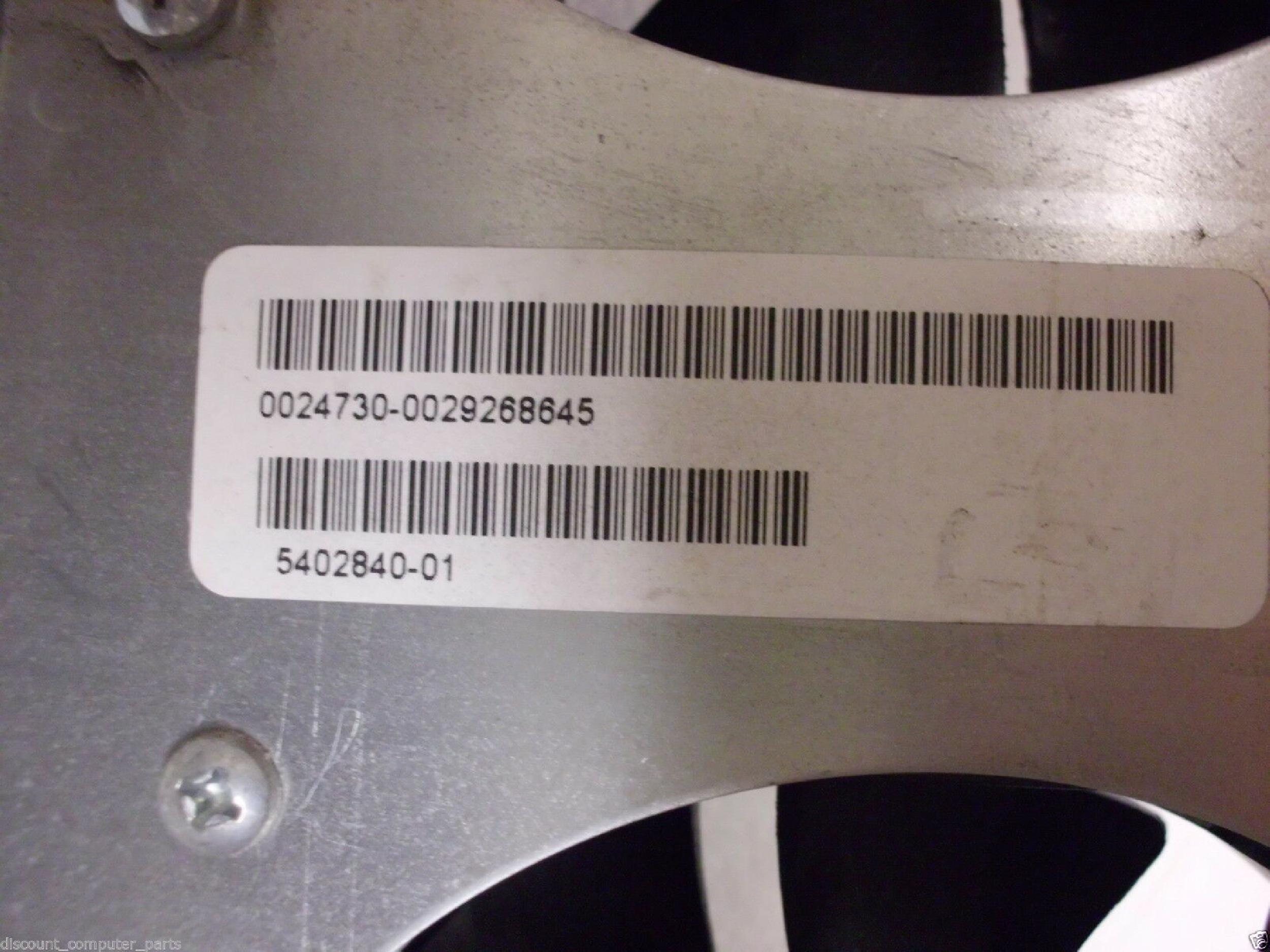 SUN MICROSYSTEMS 5402840-01 CPU FAN TRAY ASSEMBLY FOR E450