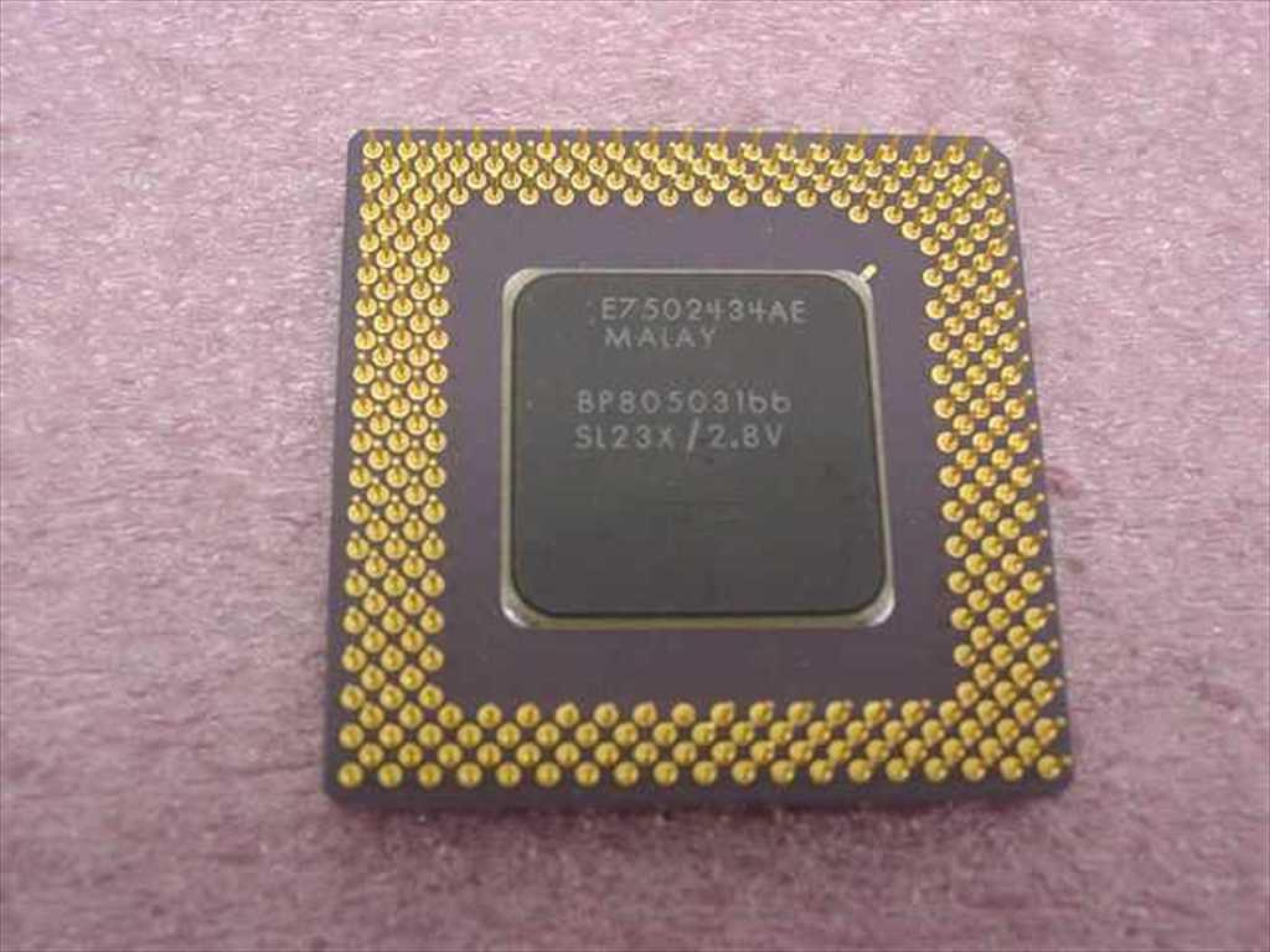 INTEL BP80503166 PENTIUM MMX 166MHZ PROCESSOR