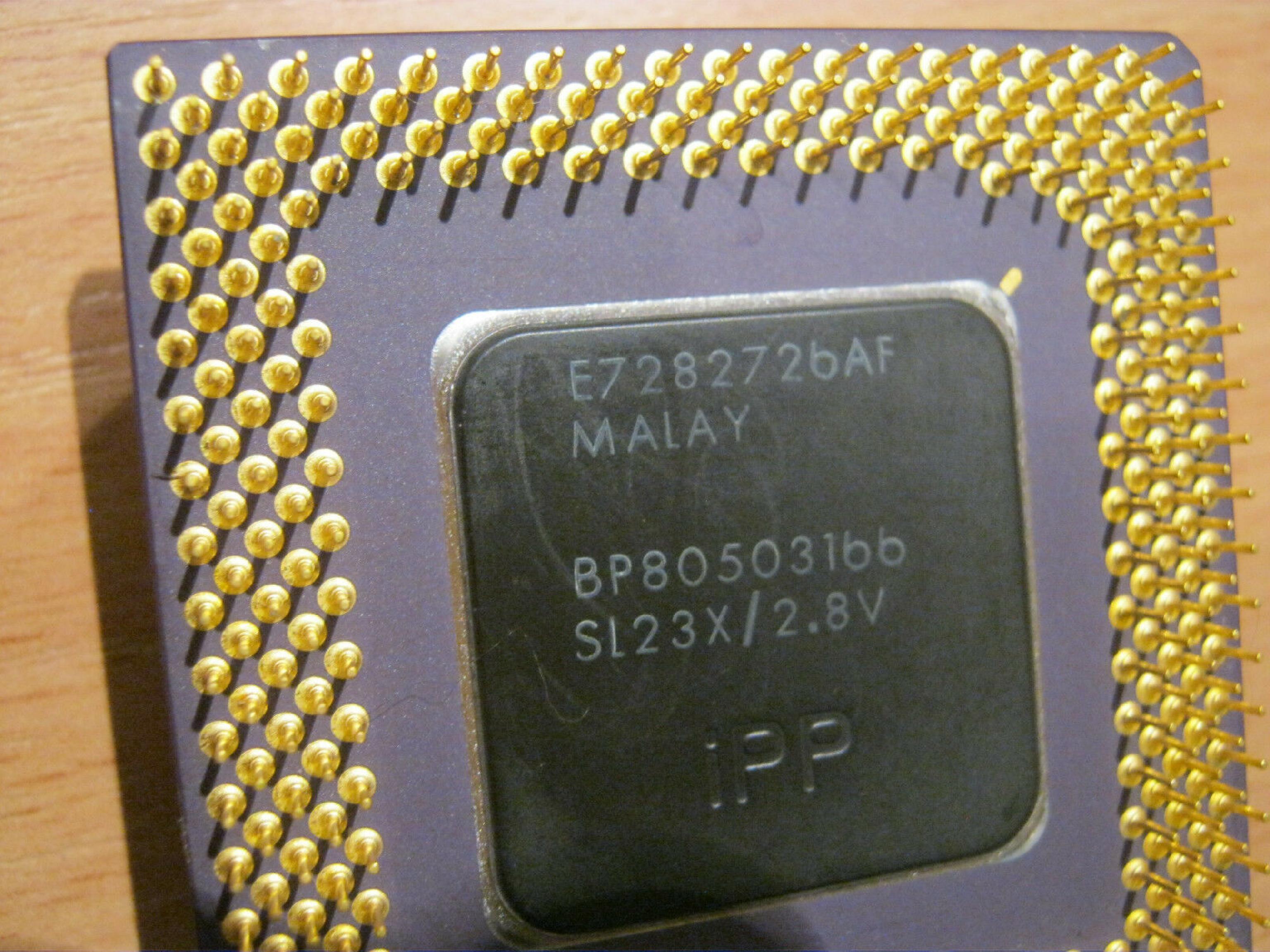 INTEL BP80503166 PENTIUM MMX 166MHZ PROCESSOR