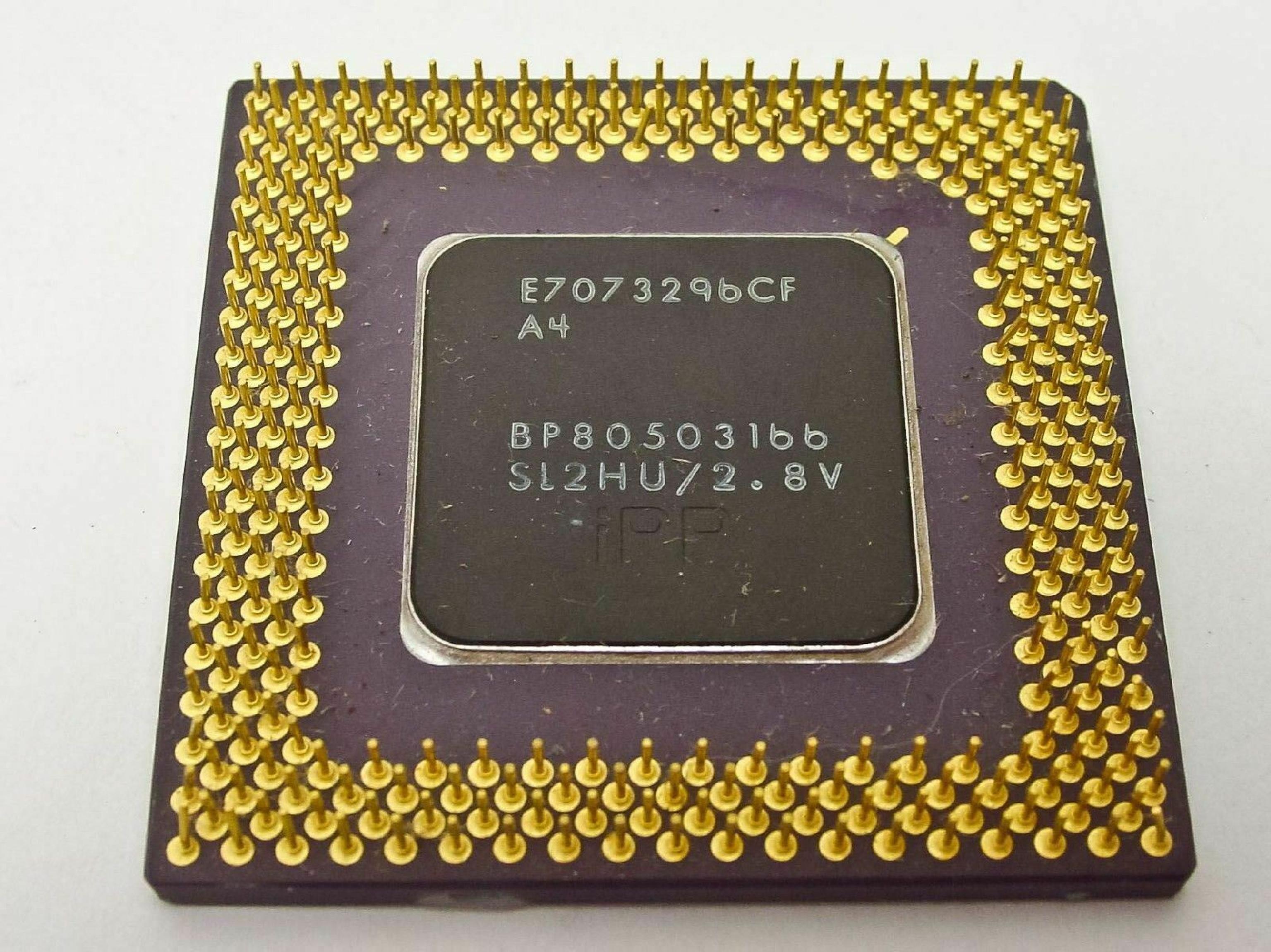 INTEL SL2HU PENTIUM MMX 166MHZ PROCESSOR