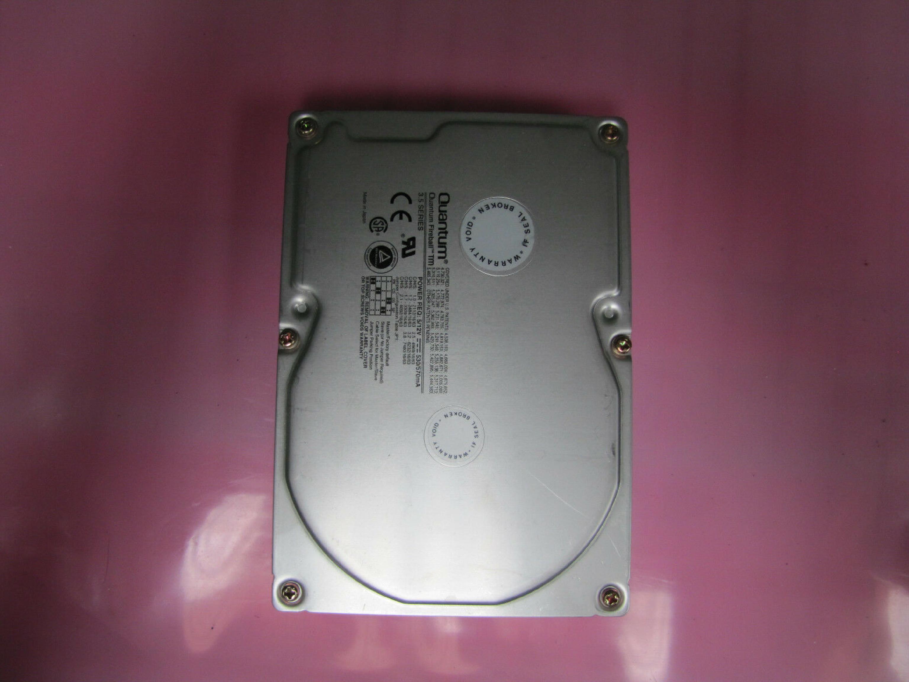 QUANTUM TM32A012 3.2GB HARD DRIVE