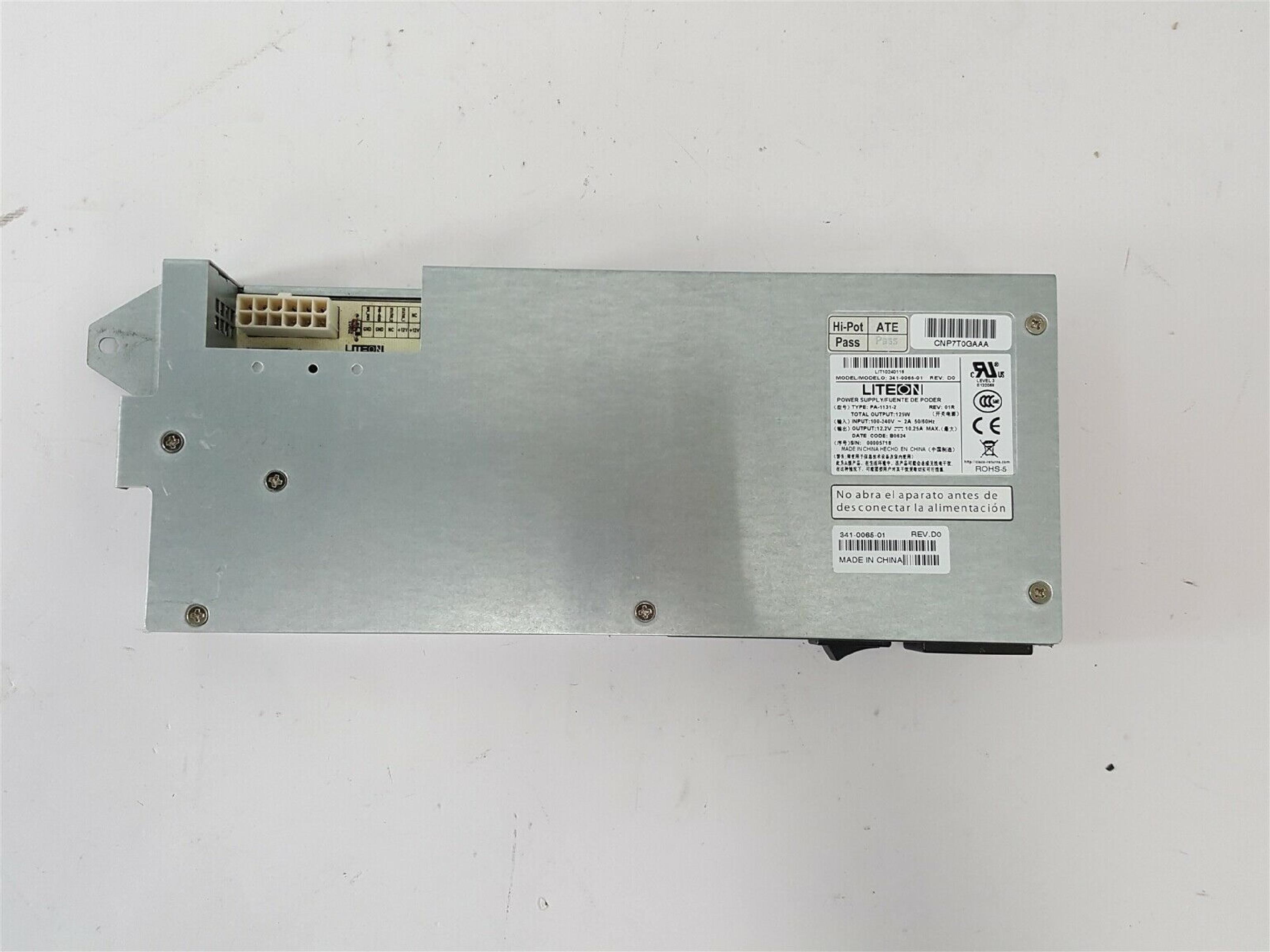 CISCO SYSTEMS 341-0065-01 125W POWER SUPPLY FOR CISCO 2811