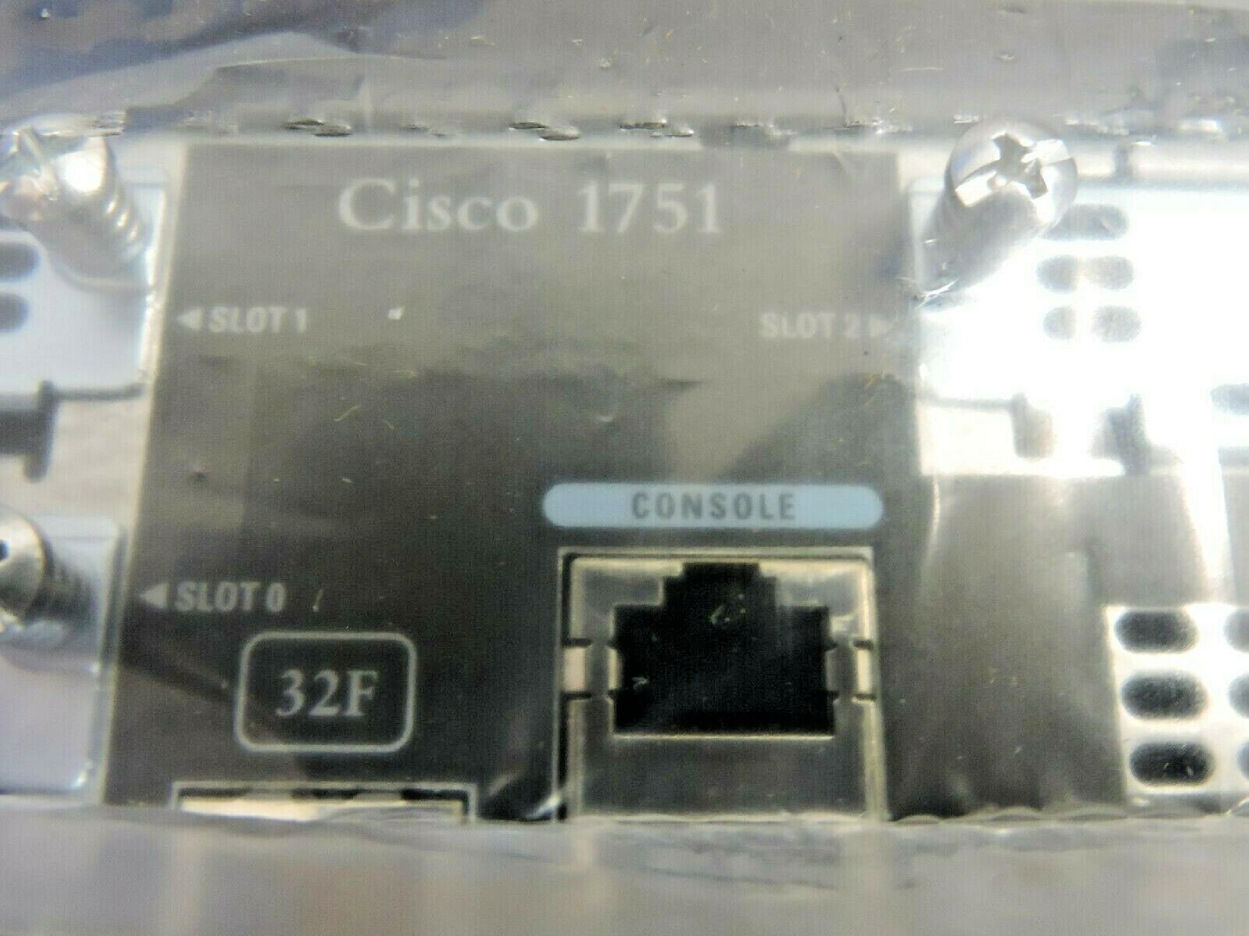 CISCO SYSTEMS CISCO 1751 CISCO SERIES 1700 ROUTER