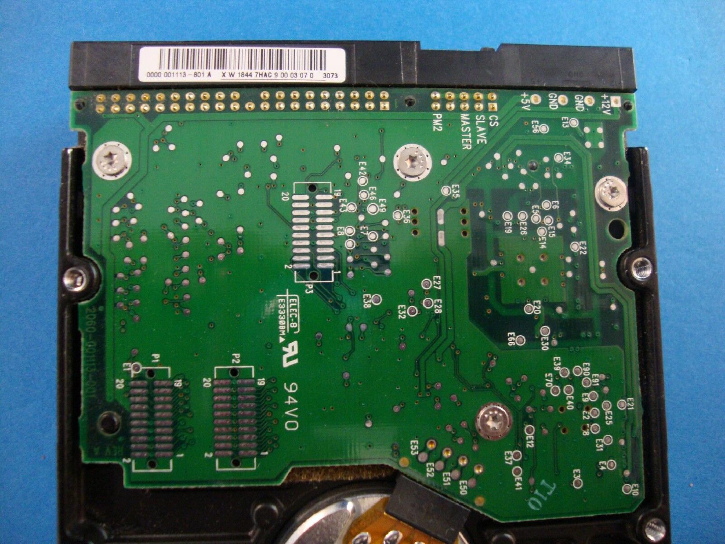 WESTERN DIGITAL / WD 2K044 40GB IDE HD LBA 78165360 DATE 04 JAN 2004 DCM HSBBNV2A 12 JUL 2003 08 MAY HSCBNV2C REV A