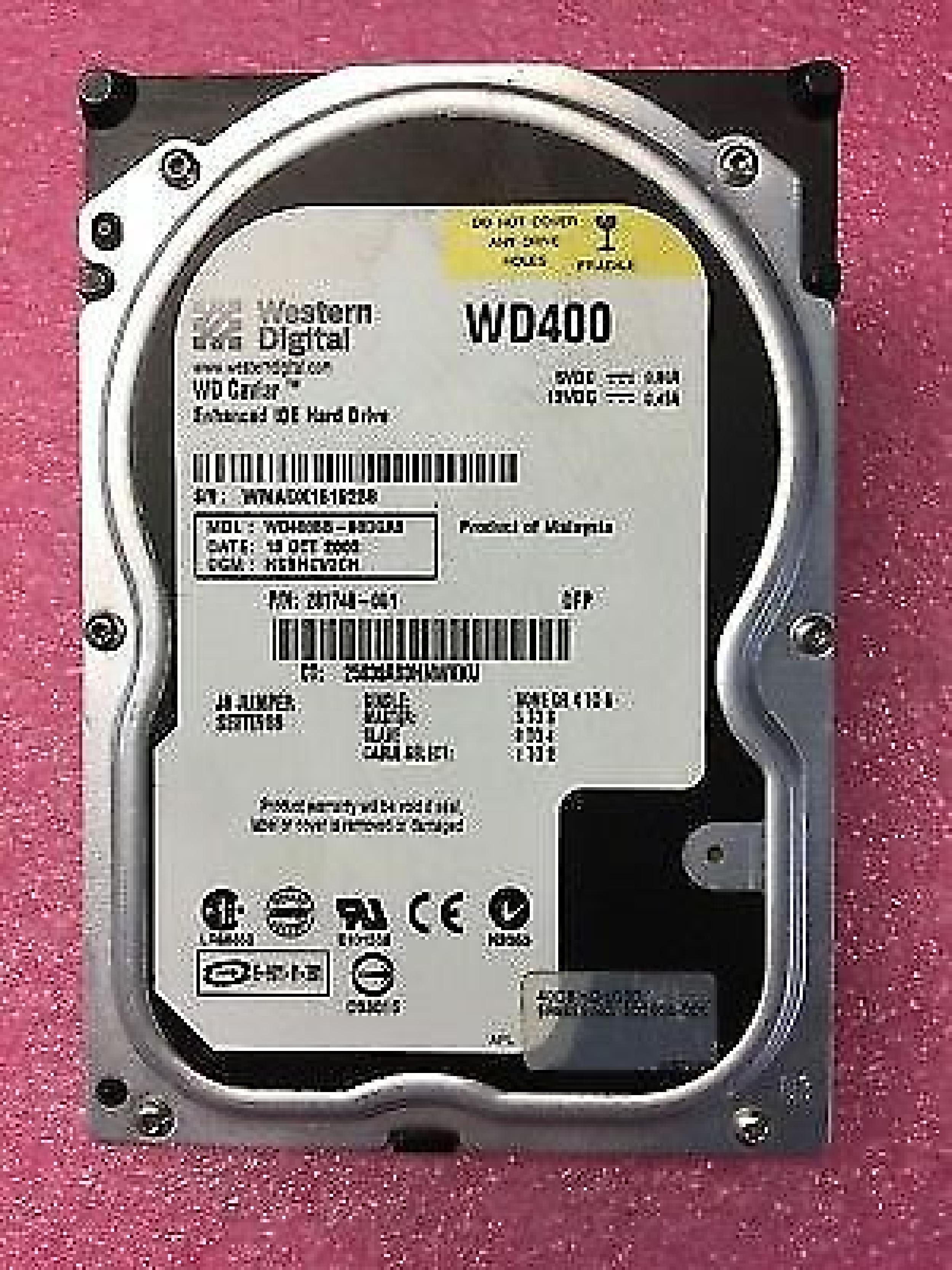 WESTERN DIGITAL / WD 281748-001 40GB IDE HD DATE 06 NOV 2003 DCM DSBHNV2CH 25 SEP DSBHNT2CH 03 DSBHHV2AA CAVIAR 08 HSBAHV2CA 22 AUG HSBHHV2CH 23 DSBAHV2CA 02 DEC HSBHNV2AH 09 MAR HSBACV2CH HSBANV2CH 04 HSBAHV2AH 19 JUL DSBHHV2AH 18 JUN DSBANV2CA 13 MAY HSBANT2AH 16 HSBANA2AA HSBANV2CA 11