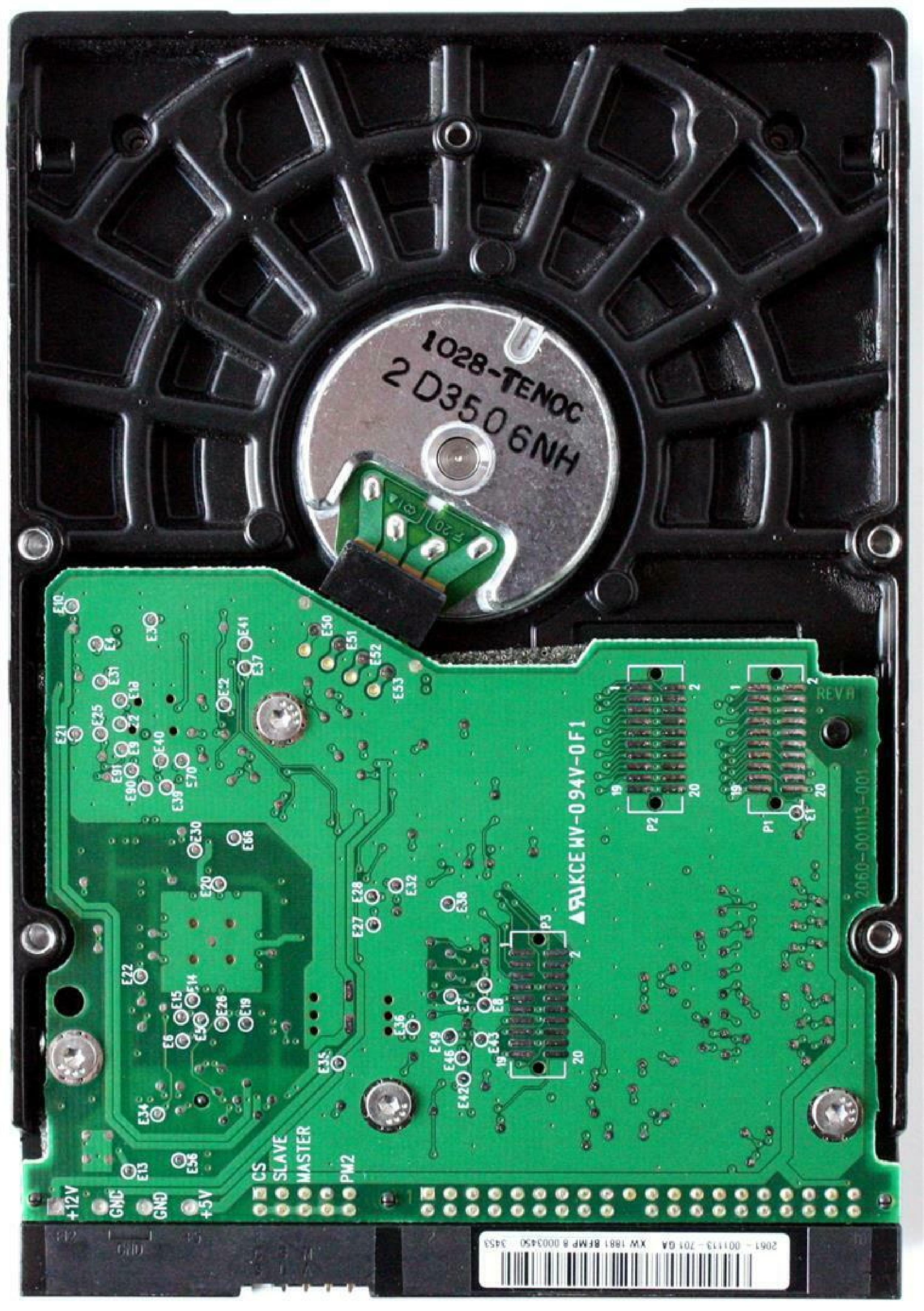WESTERN DIGITAL / WD 258328-001 40GB IDE HD LBA 78165360 DATE 05 APR 2002 DCM DSBBCV2C REV A00 PROTEGE