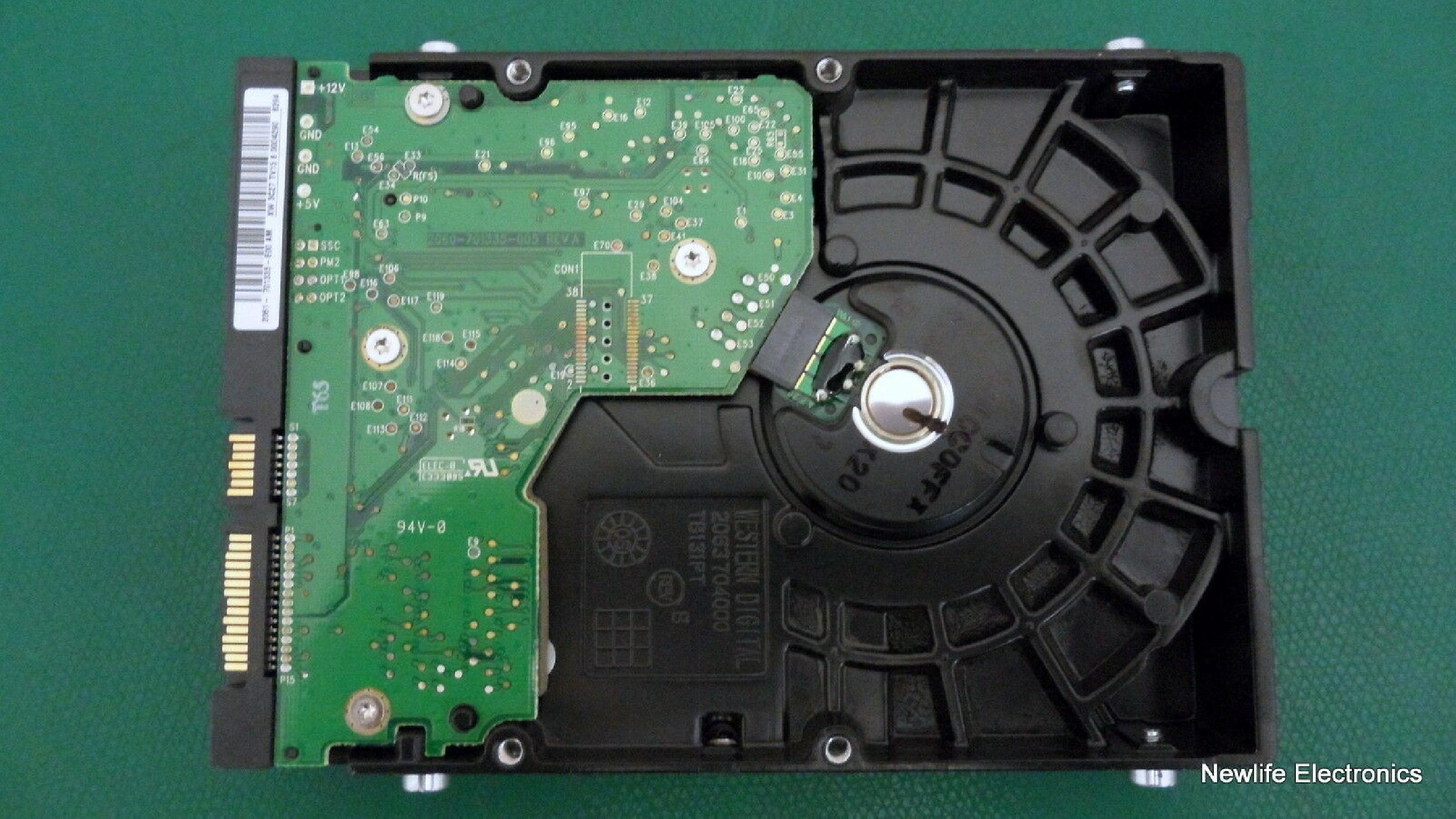 WESTERN DIGITAL / WD 432392-001 80GB SATA HD DATE 25 JAN 2008 DCM HSCANTJCA CAVIAR SE