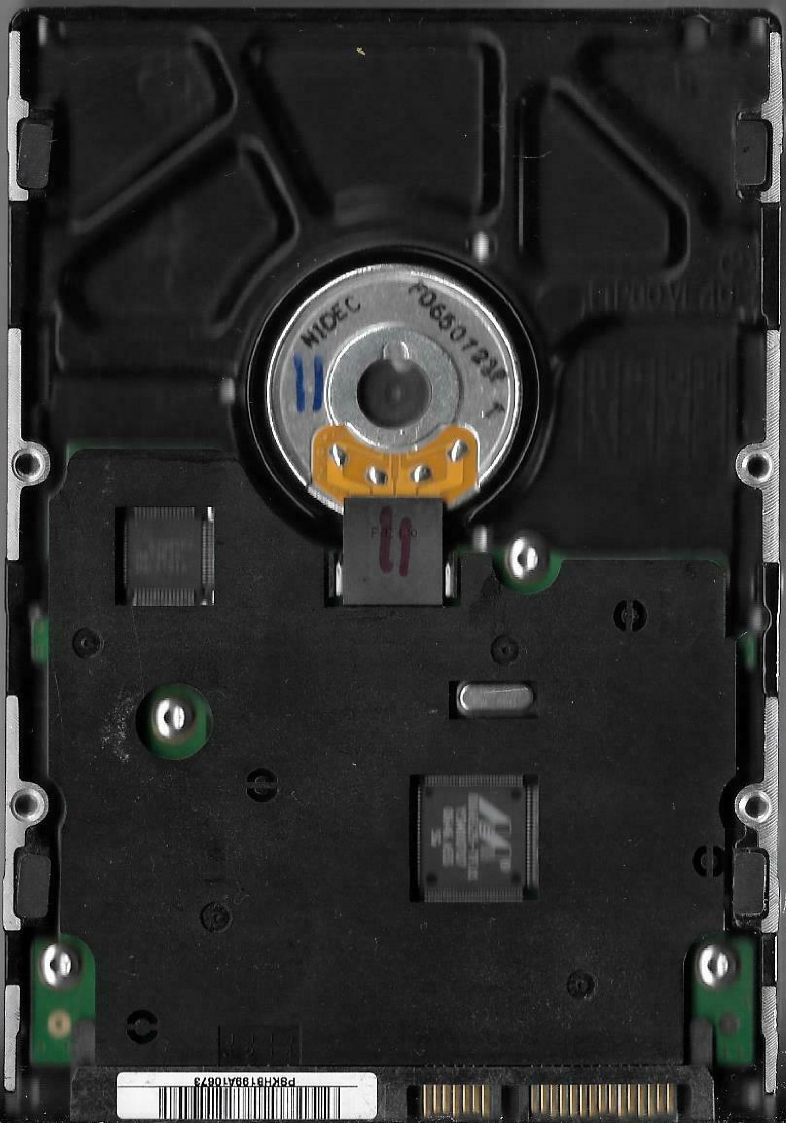 SAMSUNG ZH100-34 80GB SATA HD REV A F/W ZH100-34 DATE 2006.02 2006.07 2005.12