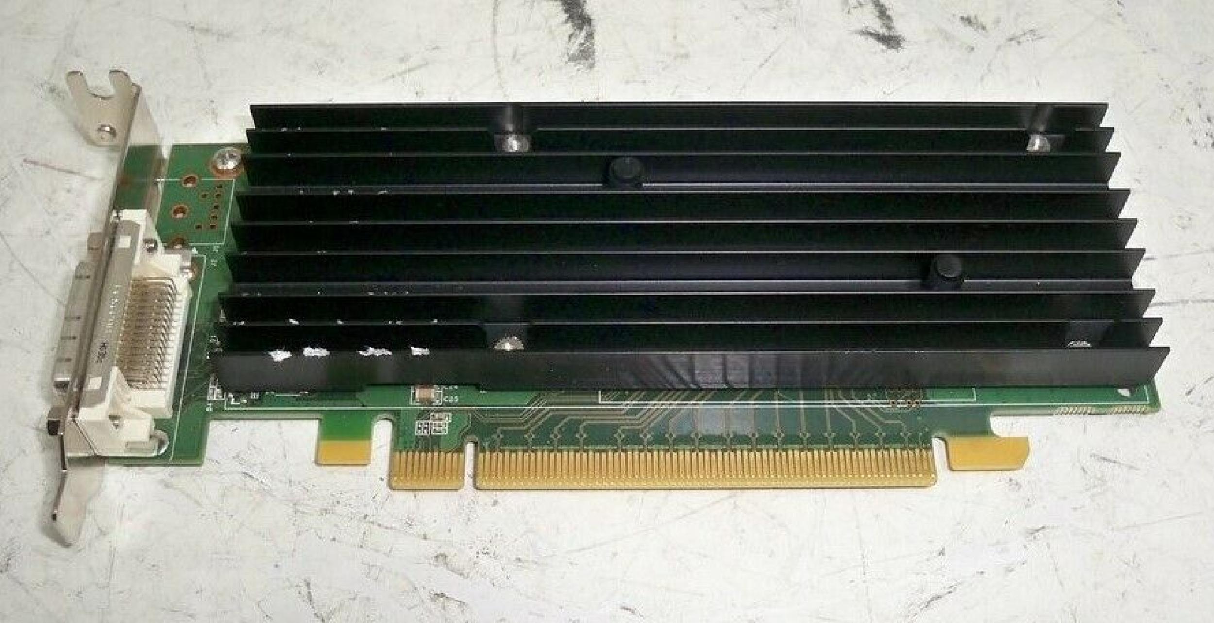 NVIDIA 454319-001 1GB QUADRO NVS 290 PCI-E VIDEO CARD GDDR2 WITH DMS-59 OUTPUT