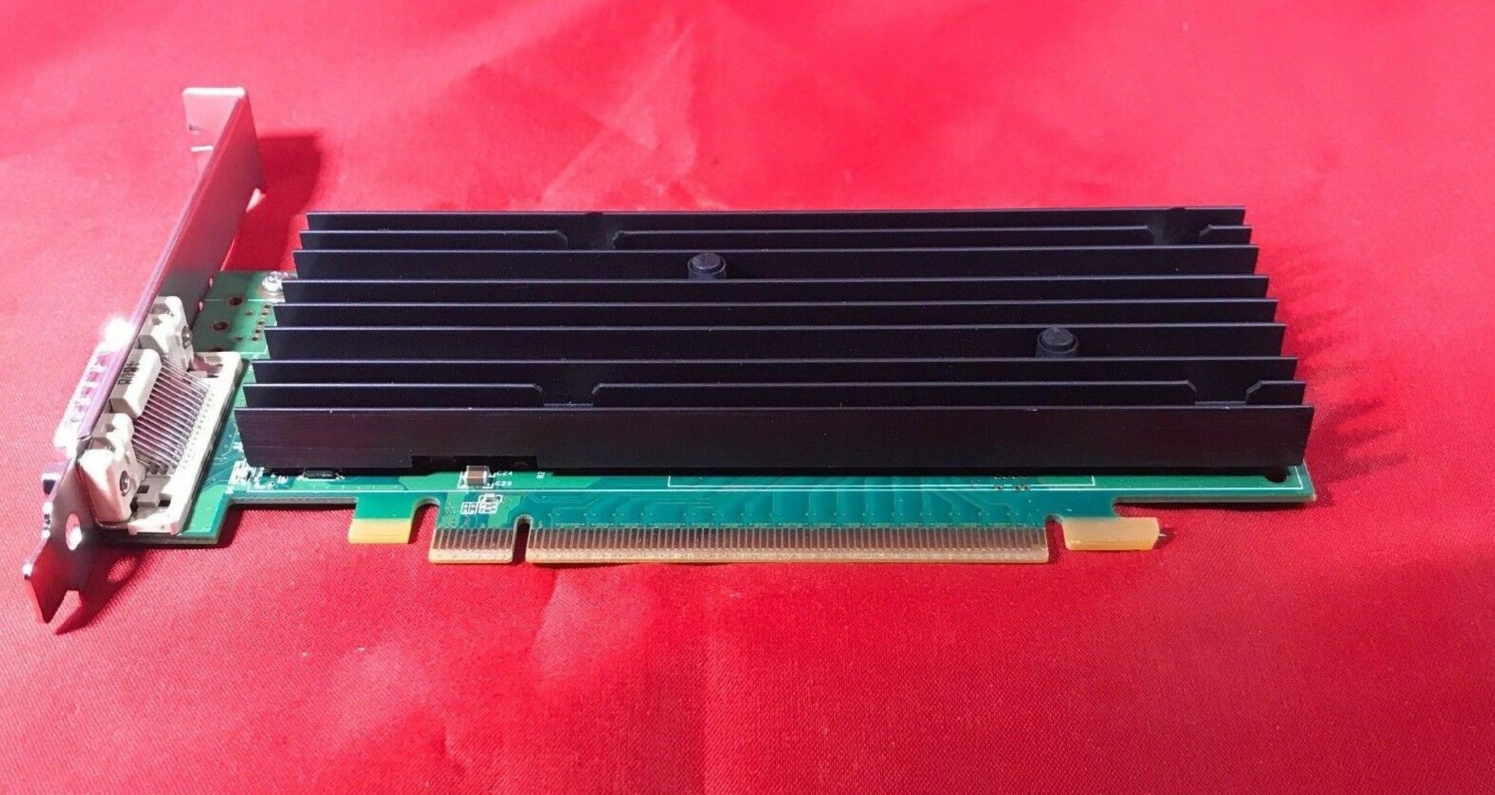 NVIDIA NVS290 1GB QUADRO NVS 290 PCI-E VIDEO CARD GDDR2 WITH DMS-59 OUTPUT