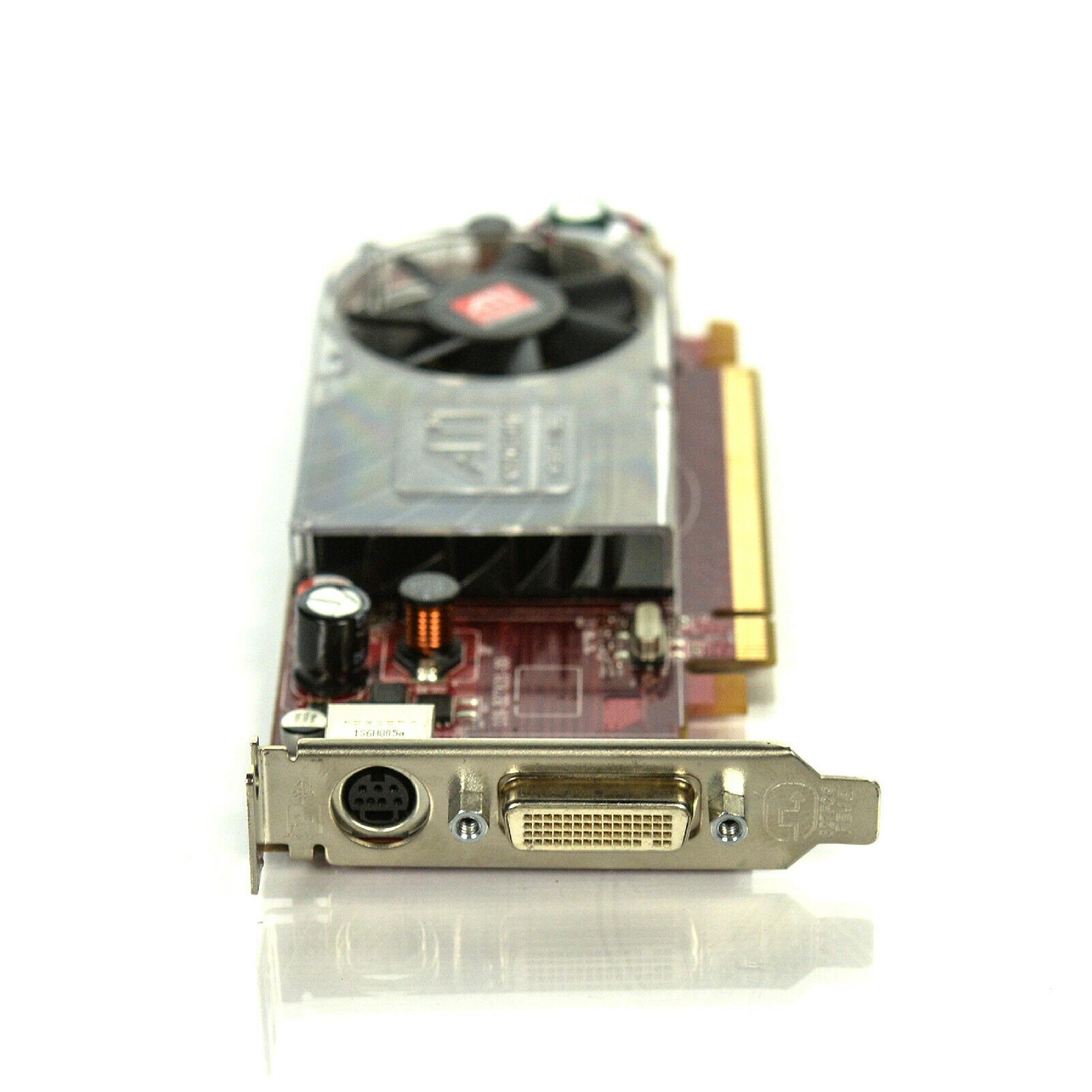 ATI ATI-102-B27602 256MB PCI-E VIDEO CARD X2400 HD2400 WITH DMS-59 OUTPUT RADEON PRO AND SVIDEO OUTPUTS
