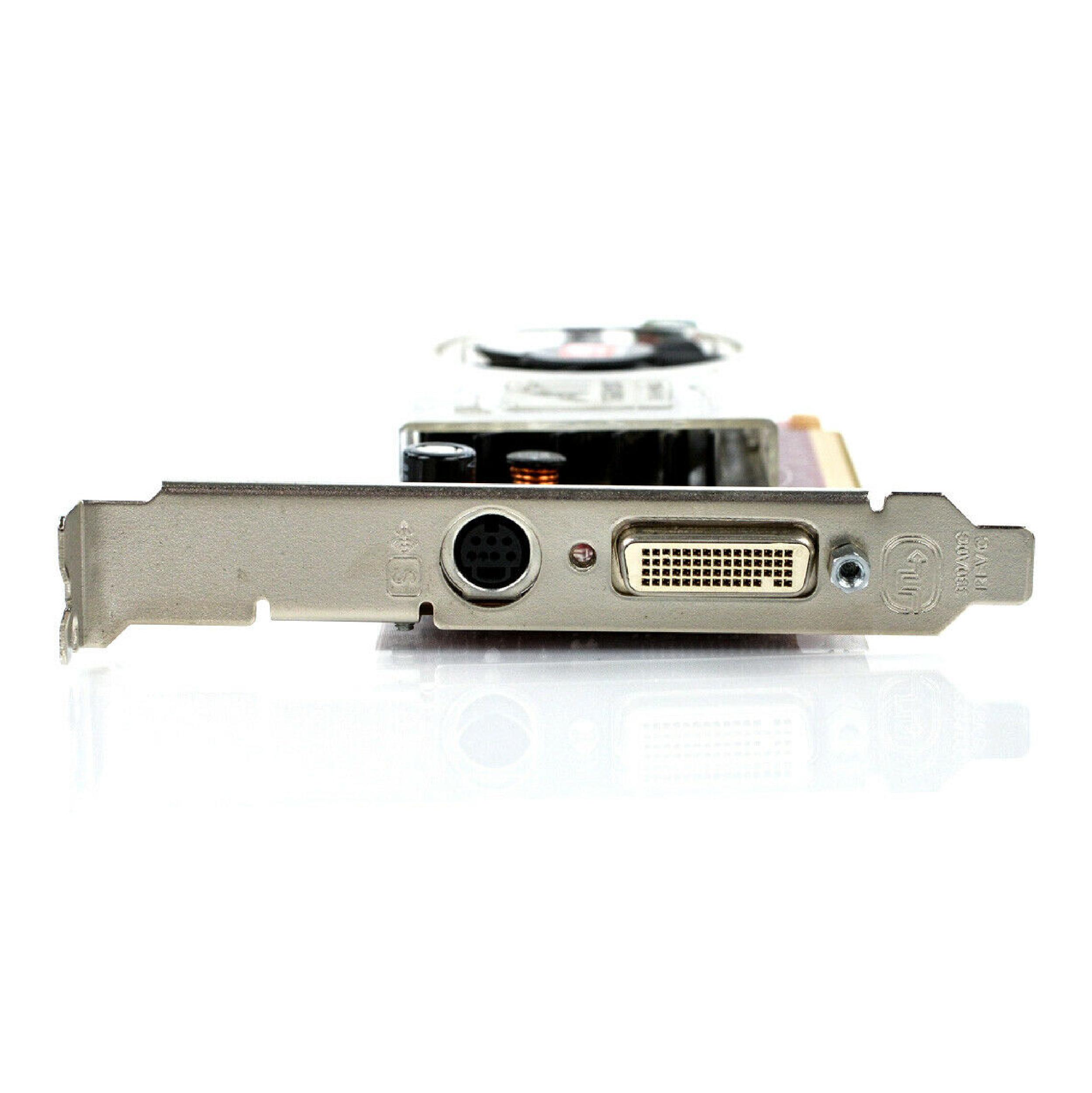 ATI ATI-102-B27602 256MB PCI-E VIDEO CARD X2400 HD2400 WITH DMS-59 OUTPUT RADEON PRO AND SVIDEO OUTPUTS