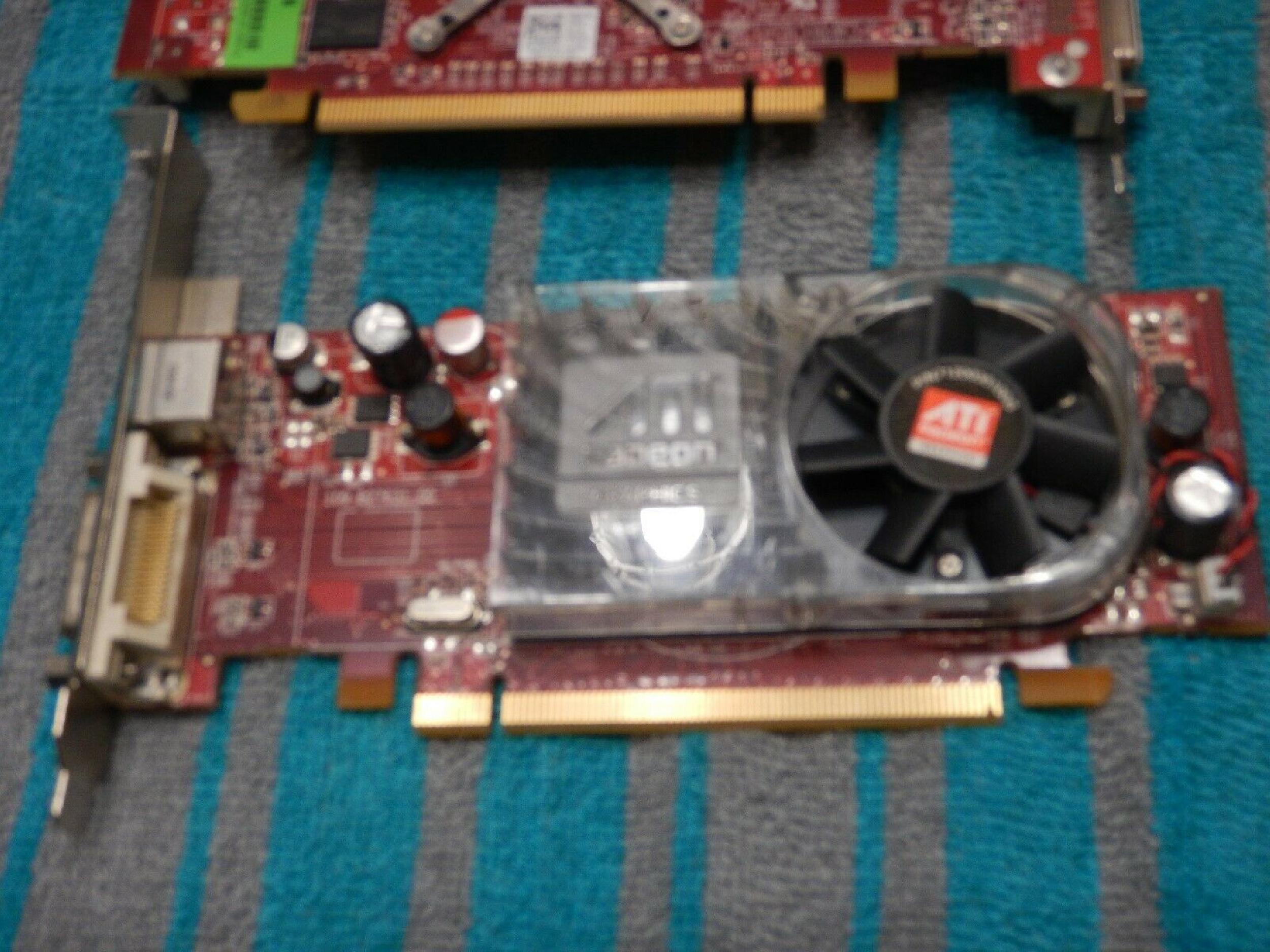 ATI 109-B27631-00 256MB PCI-E VIDEO CARD X2400 HD2400 WITH DMS-59 OUTPUT RADEON PRO AND SVIDEO OUTPUTS