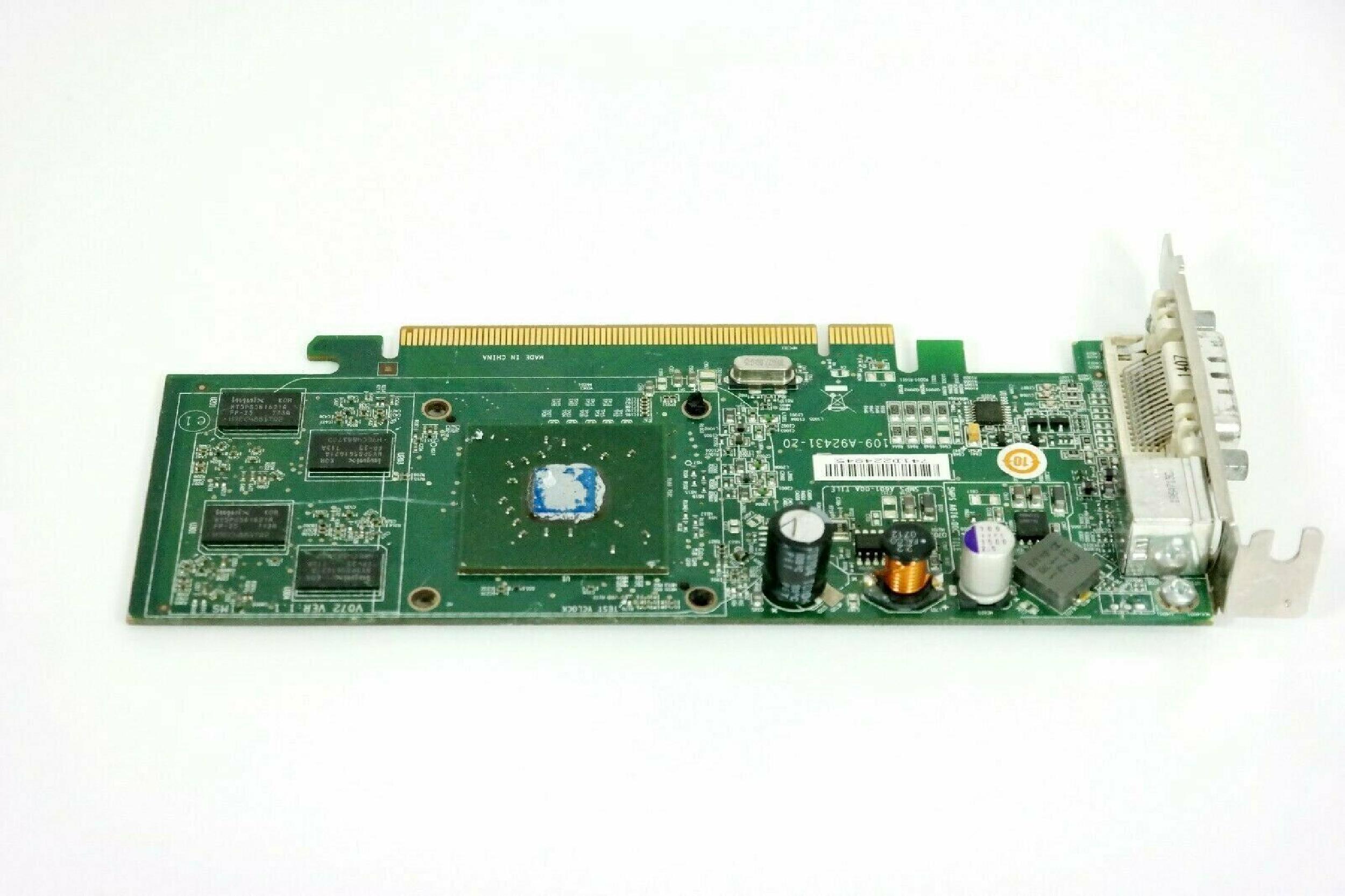 ATI 109-A92431-20 256MB PCI-E VIDEO CARD WITH DVI AND SVIDEO OUTPUTS RADEON X1300 DMS-59 OUTPUT PRO CARDS