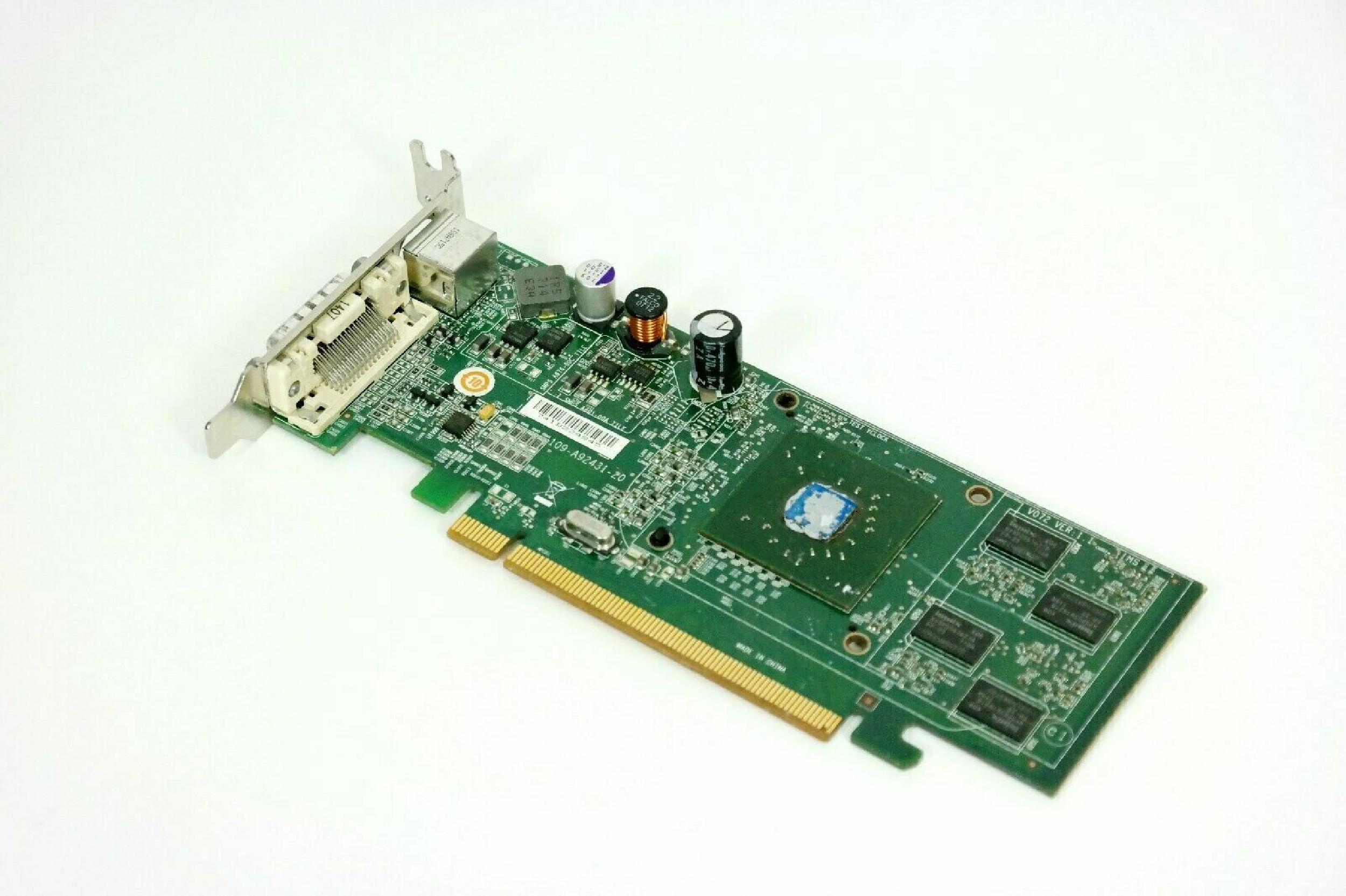 ATI 109-A92431-20 256MB PCI-E VIDEO CARD WITH DVI AND SVIDEO OUTPUTS RADEON X1300 DMS-59 OUTPUT PRO CARDS