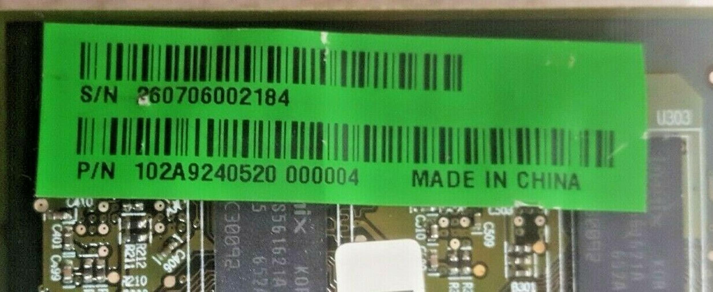 ATI 102A9240520 256MB PCI-E VIDEO CARD WITH DVI AND SVIDEO OUTPUTS