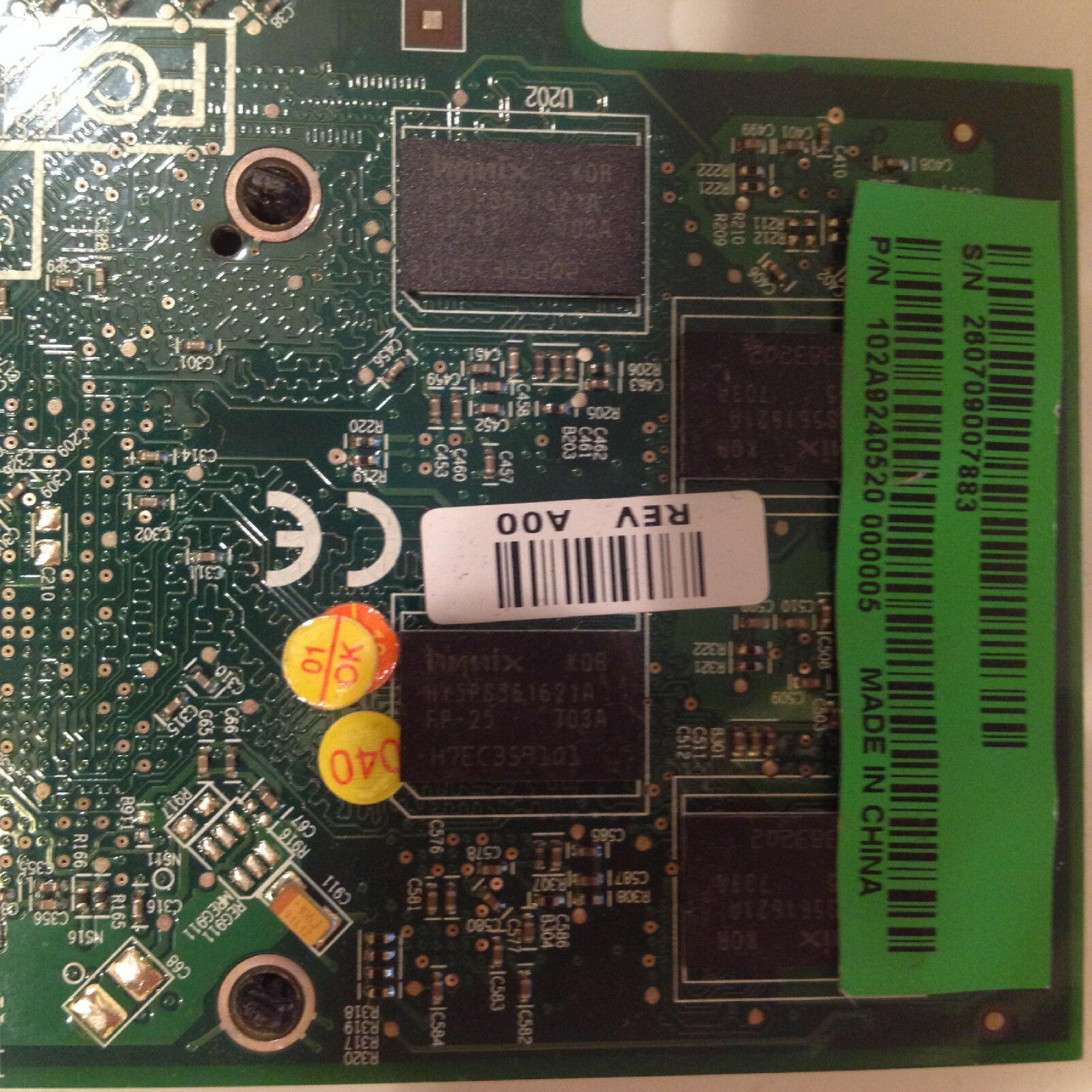 ATI 102A9240520 256MB PCI-E VIDEO CARD WITH DVI AND SVIDEO OUTPUTS