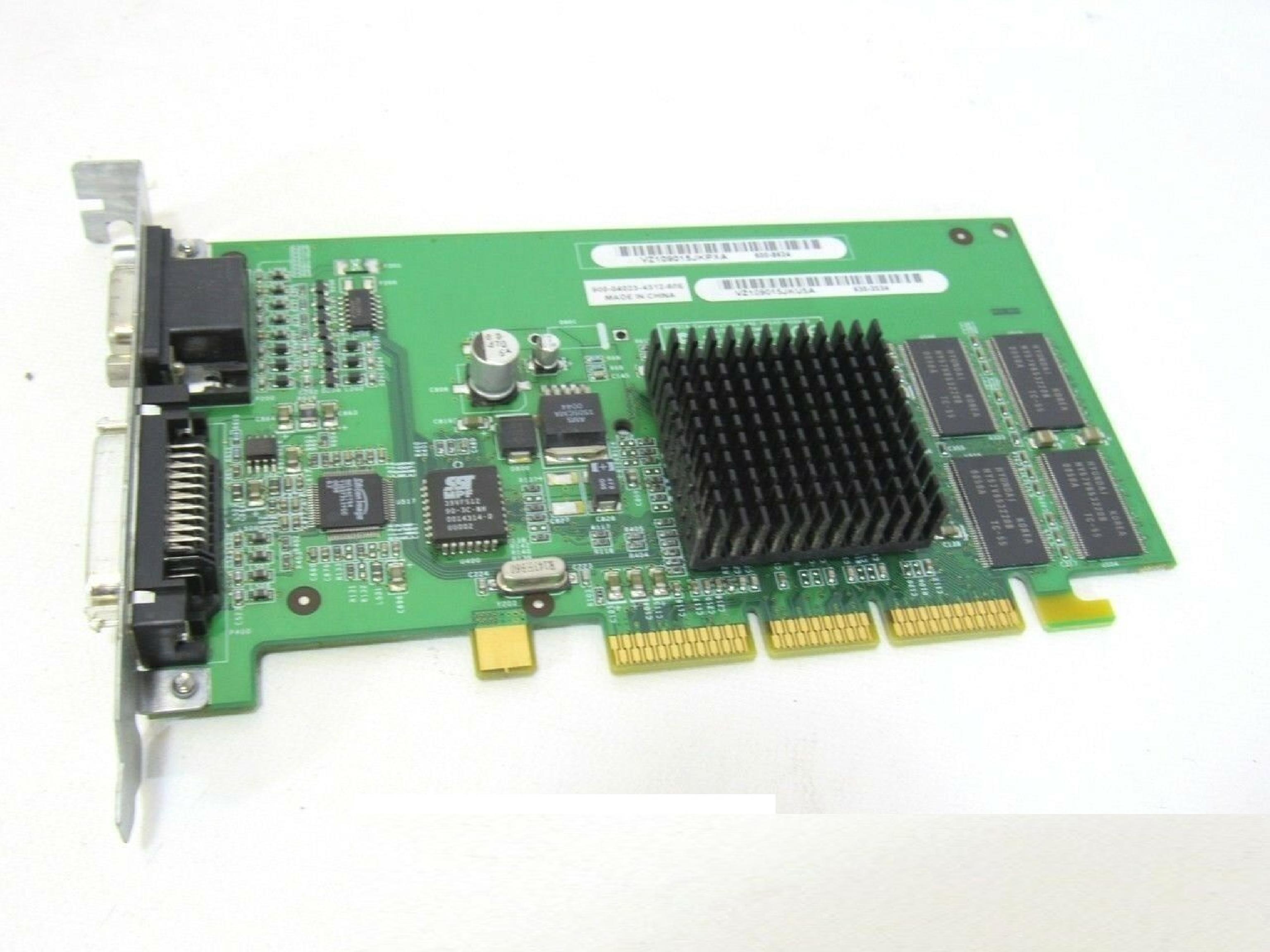 NVIDIA / ATI 600-8624 32MB AGP VIDEO CARD WITH VGA AND OUTPUT ADC/DVI OUTPUTS FOR MAC