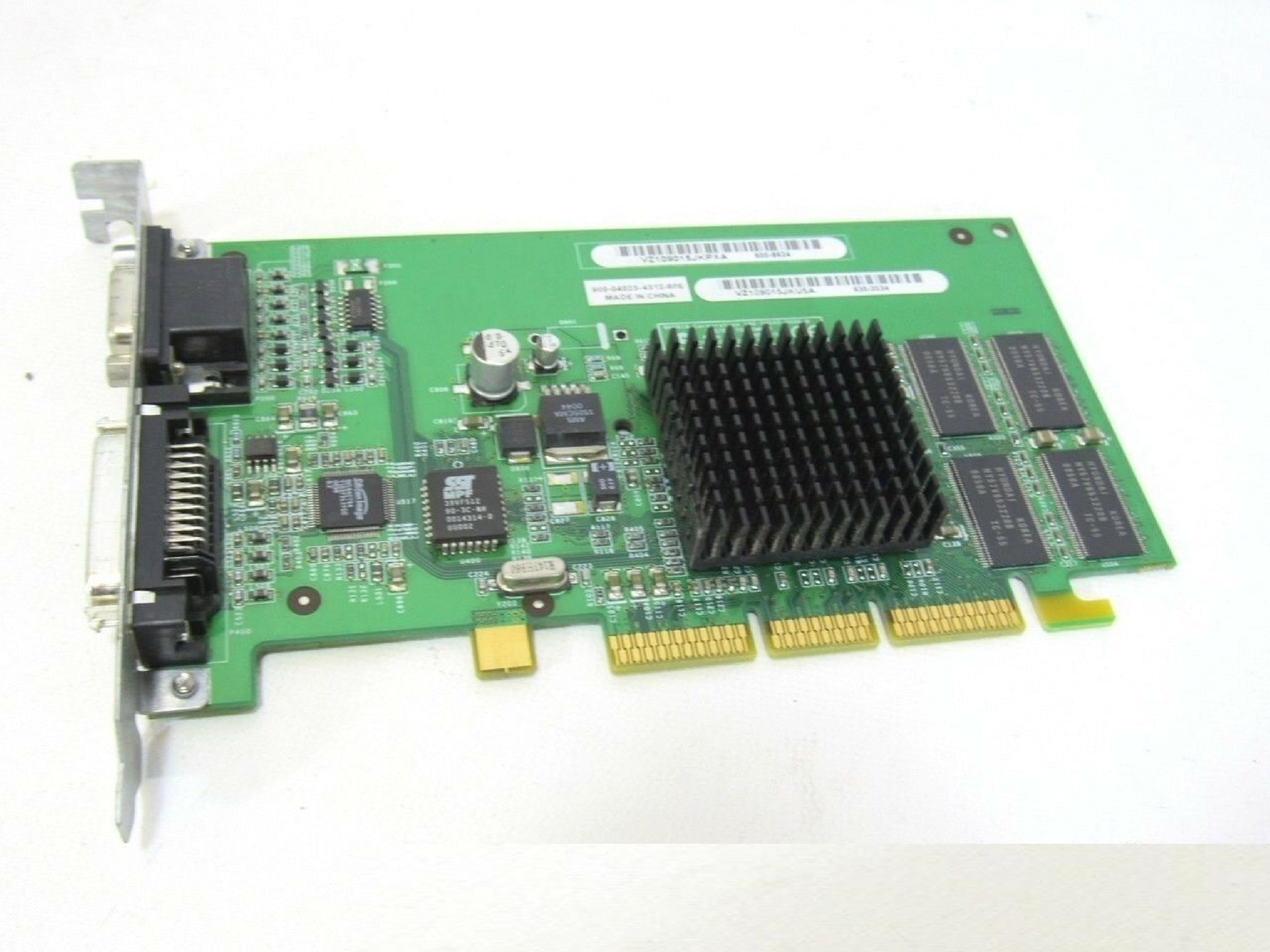 NVIDIA / ATI 630-3534 32MB AGP VIDEO CARD WITH VGA AND OUTPUT ADC/DVI OUTPUTS FOR MAC