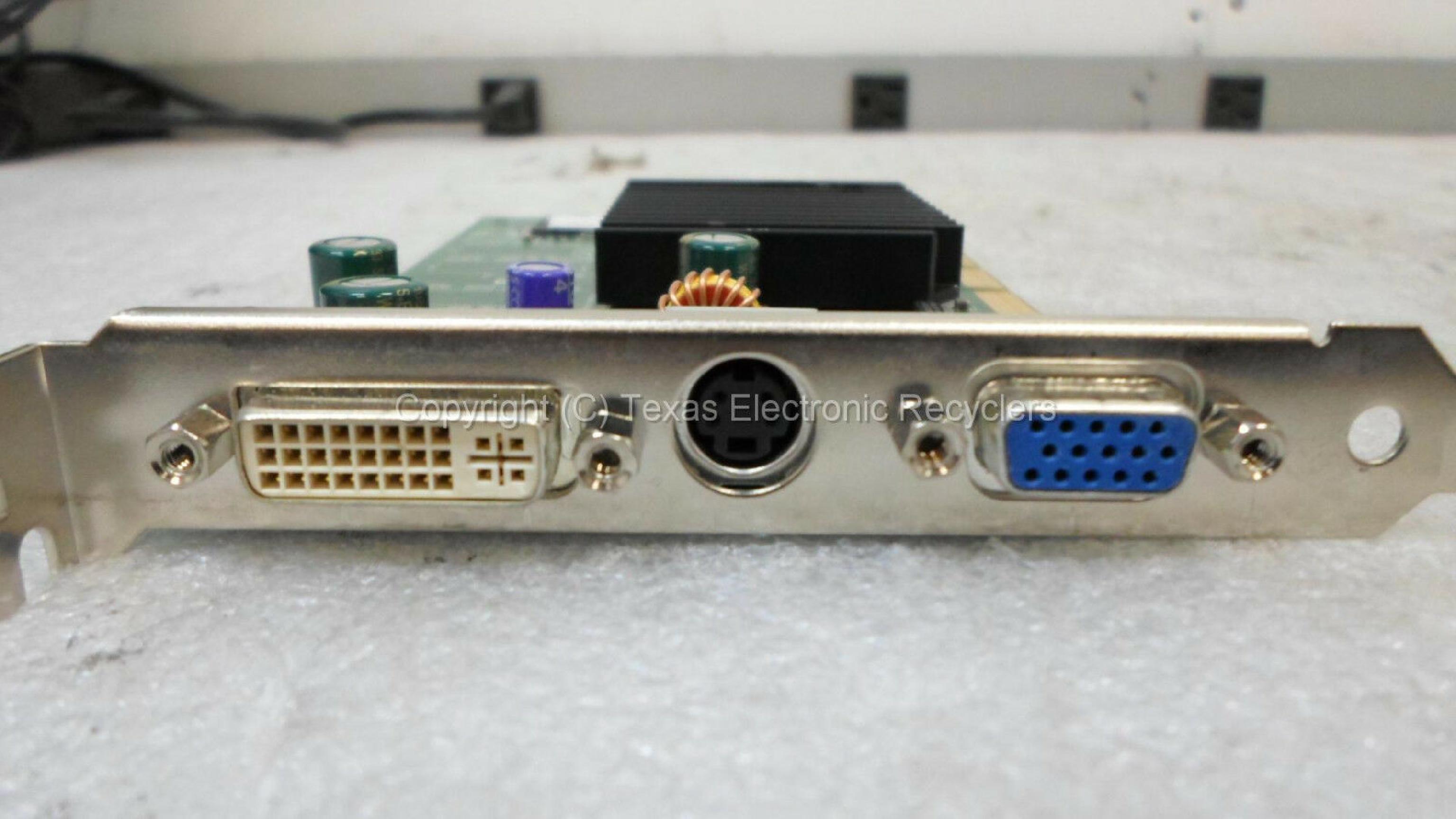 NVIDIA 08Y485 64MB AGP VIDEO CARD WITH DVI VGA AND SVIDEO OUTPUTS