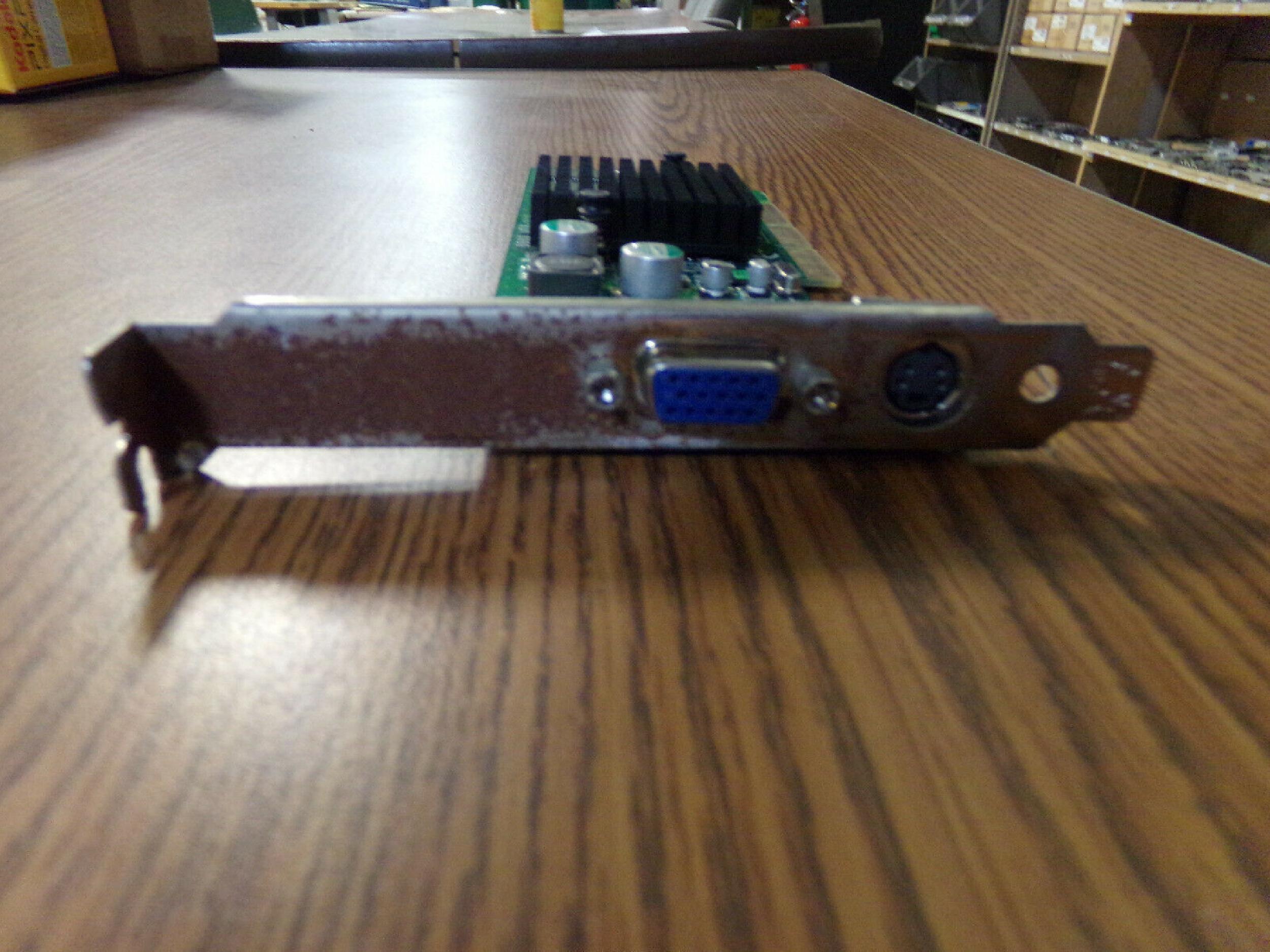 NVIDIA 8860 128MB AGP VIDEO CARD WITH VGA AND SVIDEO OUTPUTS