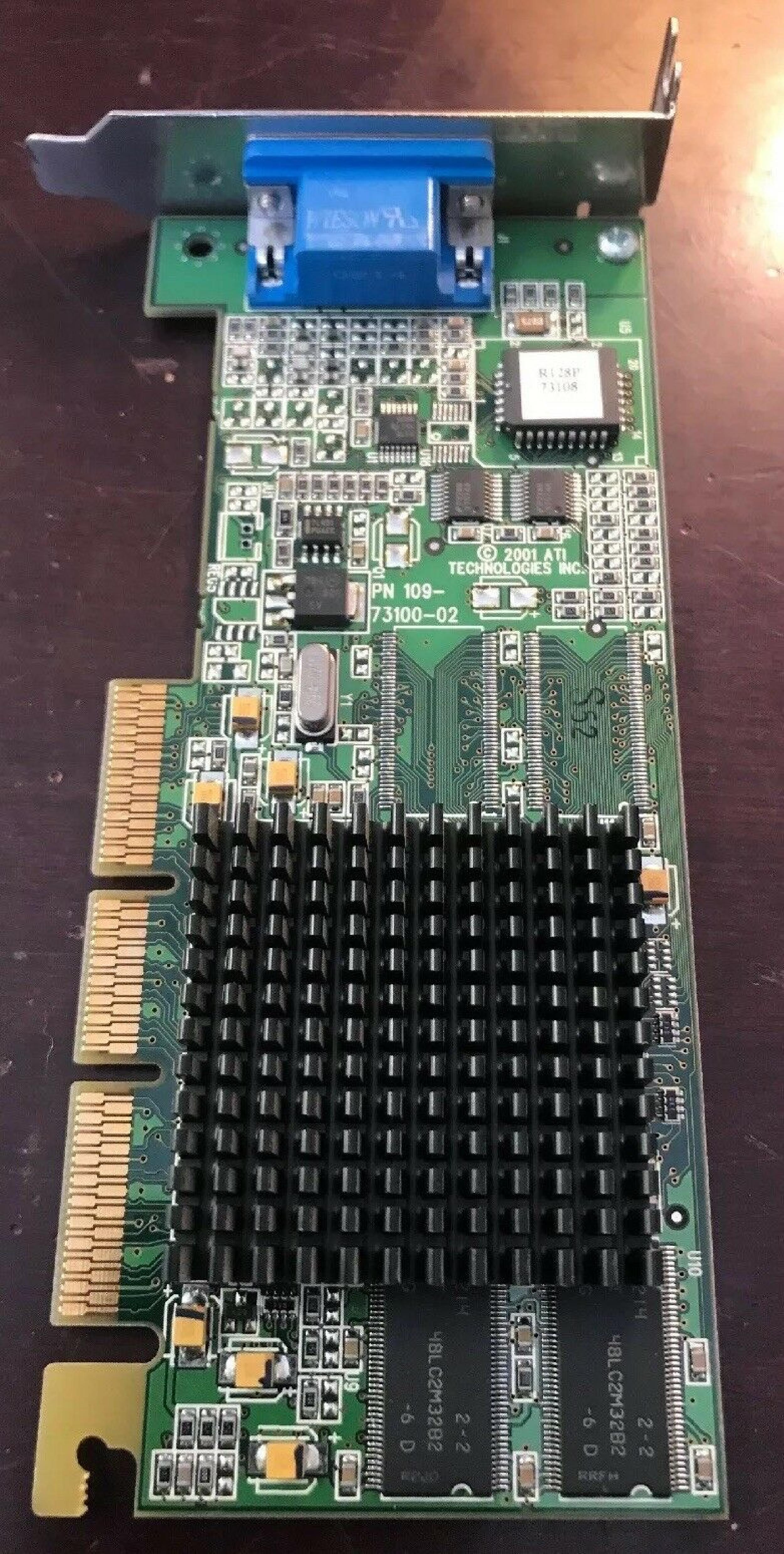 ATI E171628 RAGE 128 PRO 16MB AGP109-73100-01 32MB AGP VIDEO CARD WITH VGA OUTPUT ULTRA