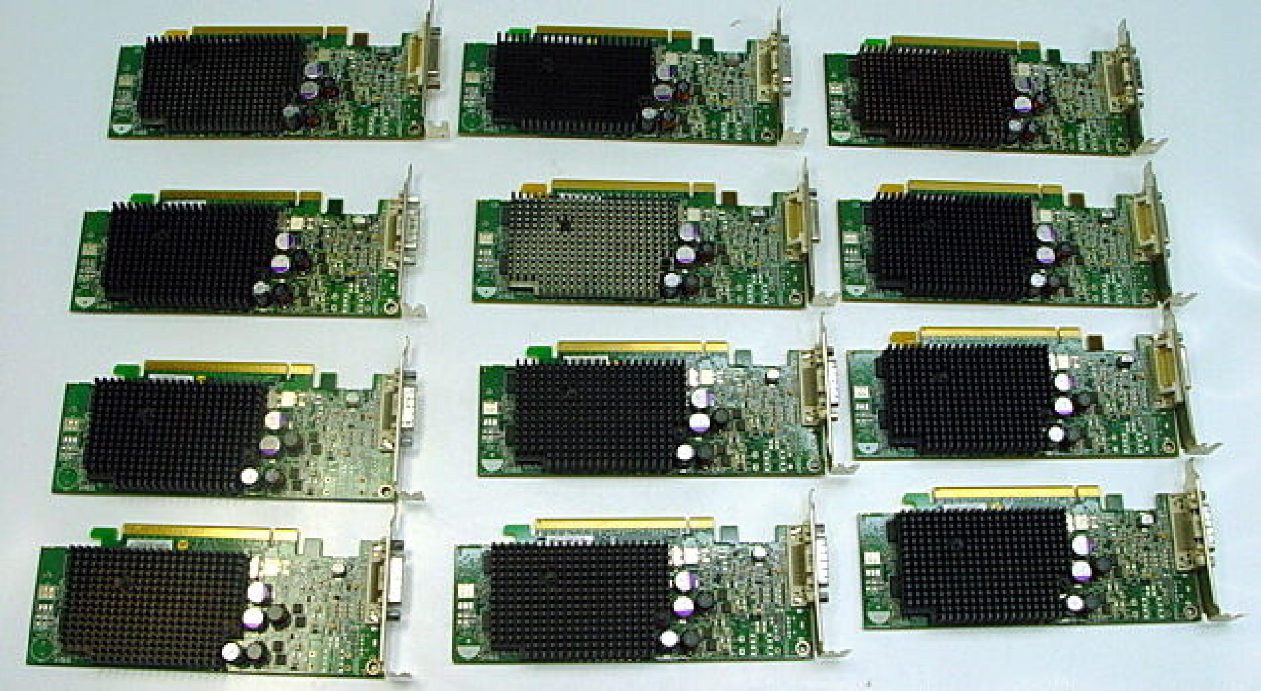 ATI 0G9184 128MB/256MB PCI-E VIDEO CARD WITH DMS-59 OUTPUT