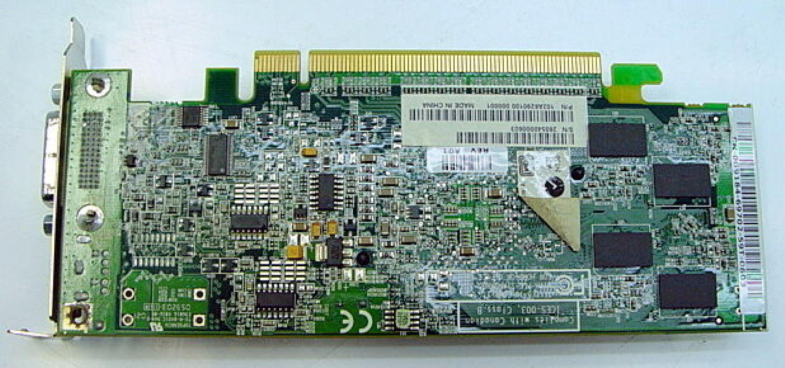 ATI 0G9184 128MB/256MB PCI-E VIDEO CARD WITH DMS-59 OUTPUT