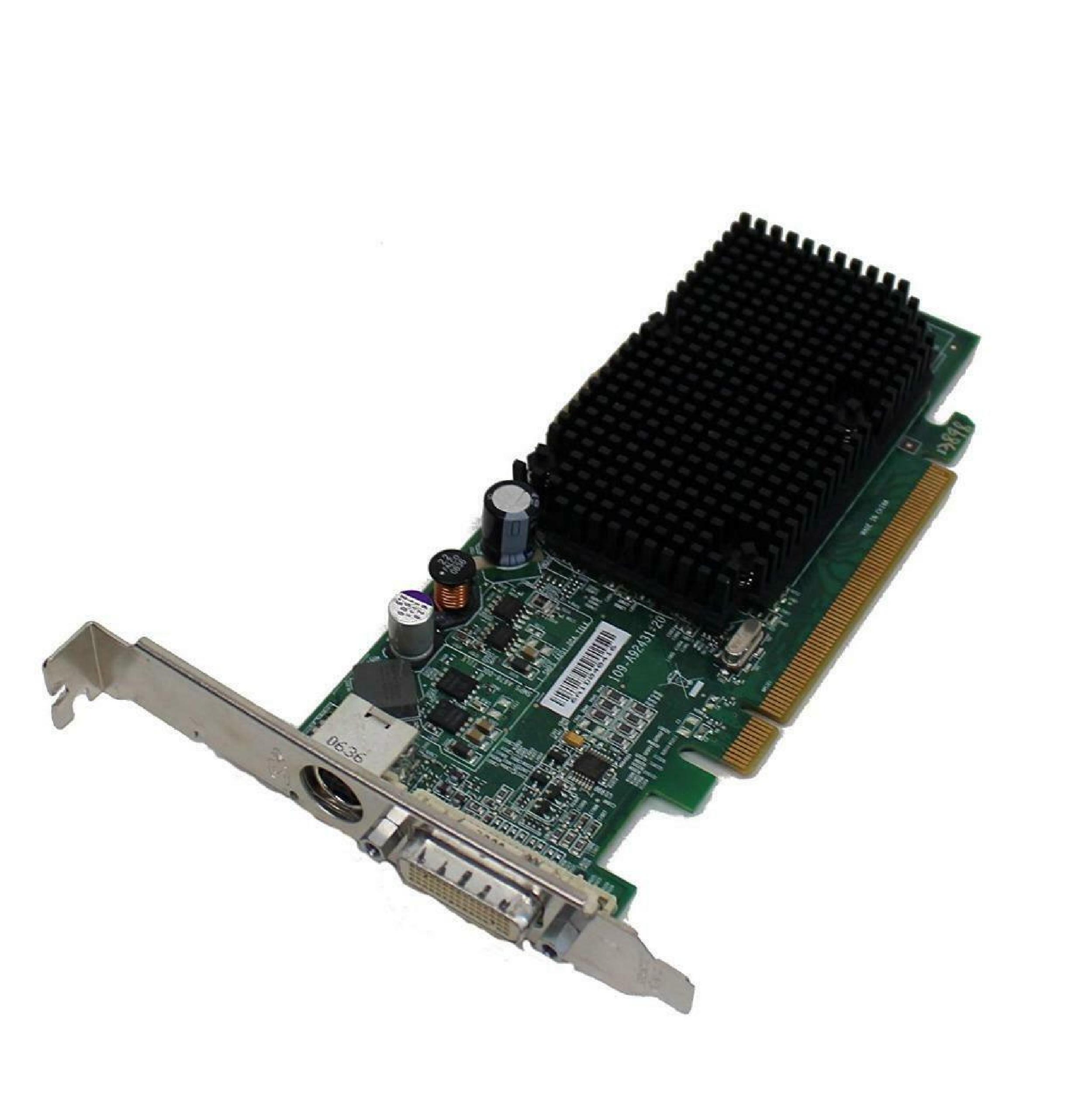 ATI 102A9240521 256MB PCI-E VIDEO CARD RADEON X1300 WITH DMS-59 AND SVIDEO OUTPUT PRO OUTPUTS CARDS