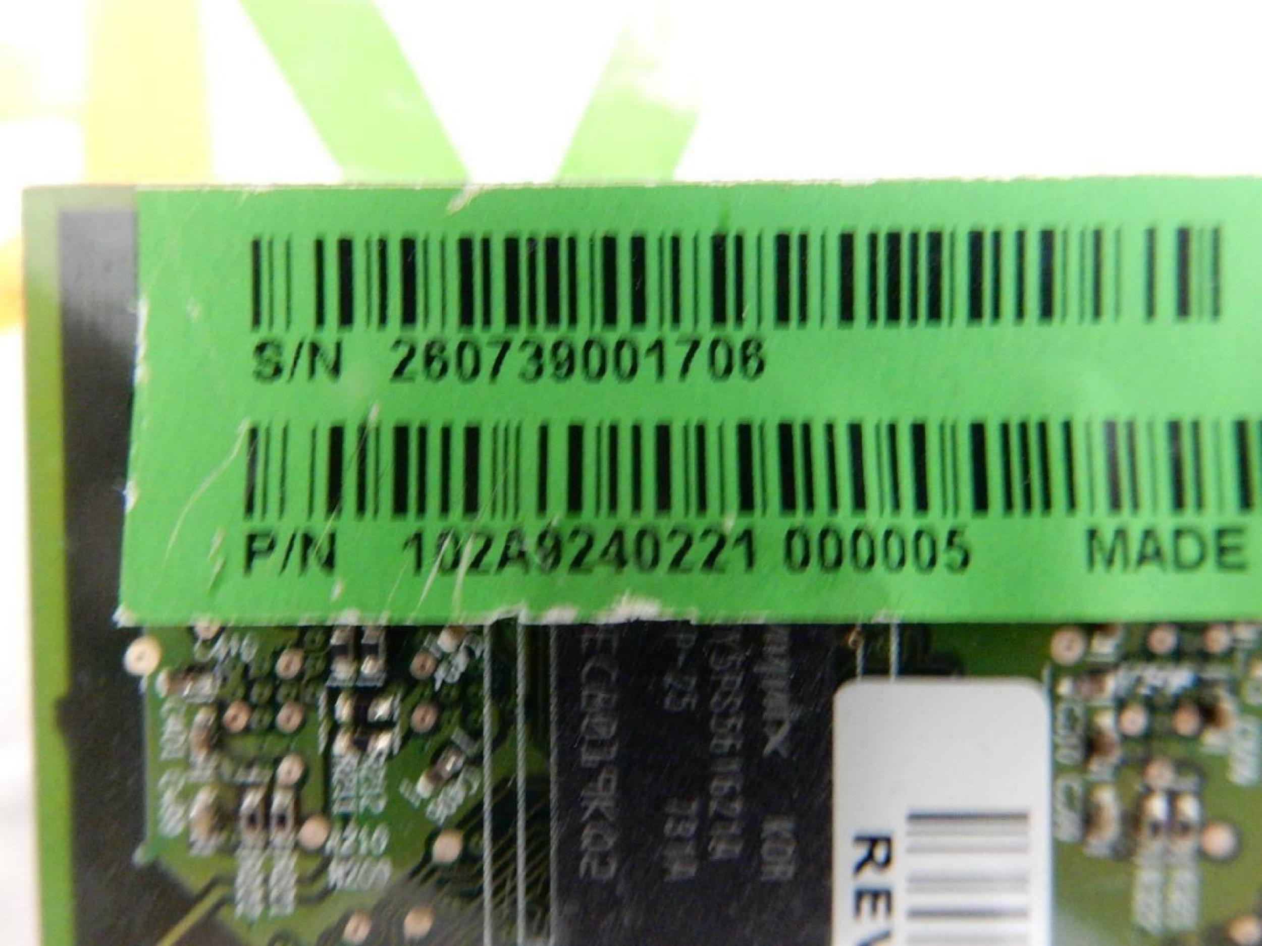 ATI 102A9240521 256MB PCI-E VIDEO CARD RADEON X1300 WITH DMS-59 AND SVIDEO OUTPUT PRO OUTPUTS CARDS