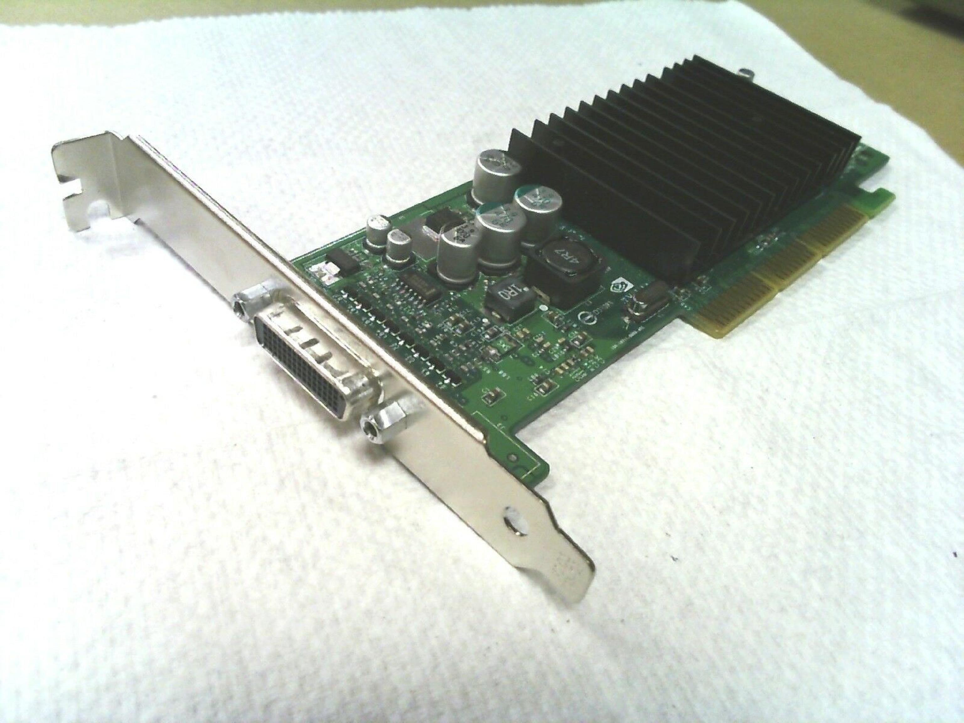 NVIDIA VCQ4280NVS 64MB AGP VIDEO CARD WITH DMS-60 OUTPUT