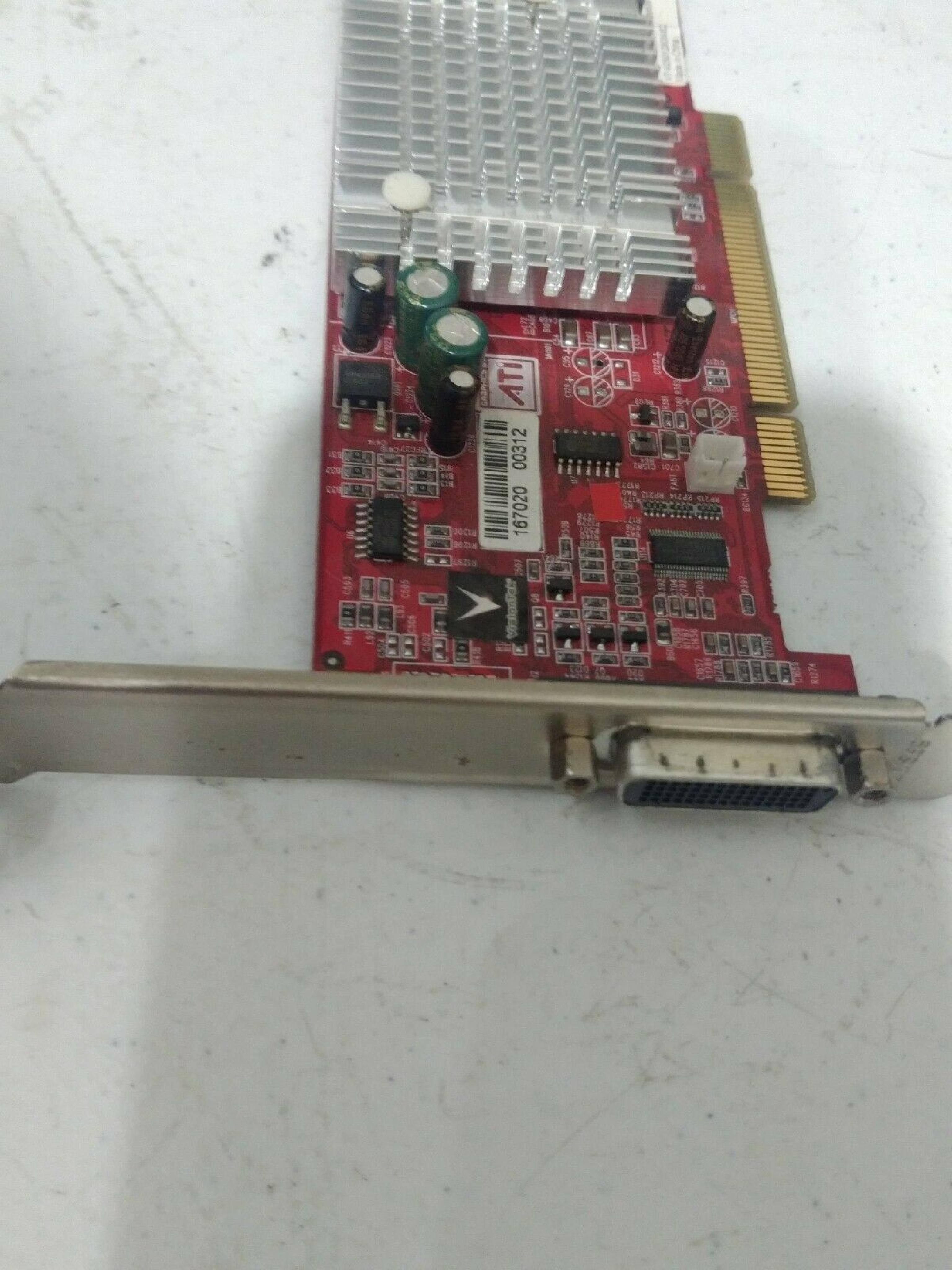 VISIONTEK VTK-400125 128MB PCI VIDEO CARD 9250 WITH DMS59 OUTPUT