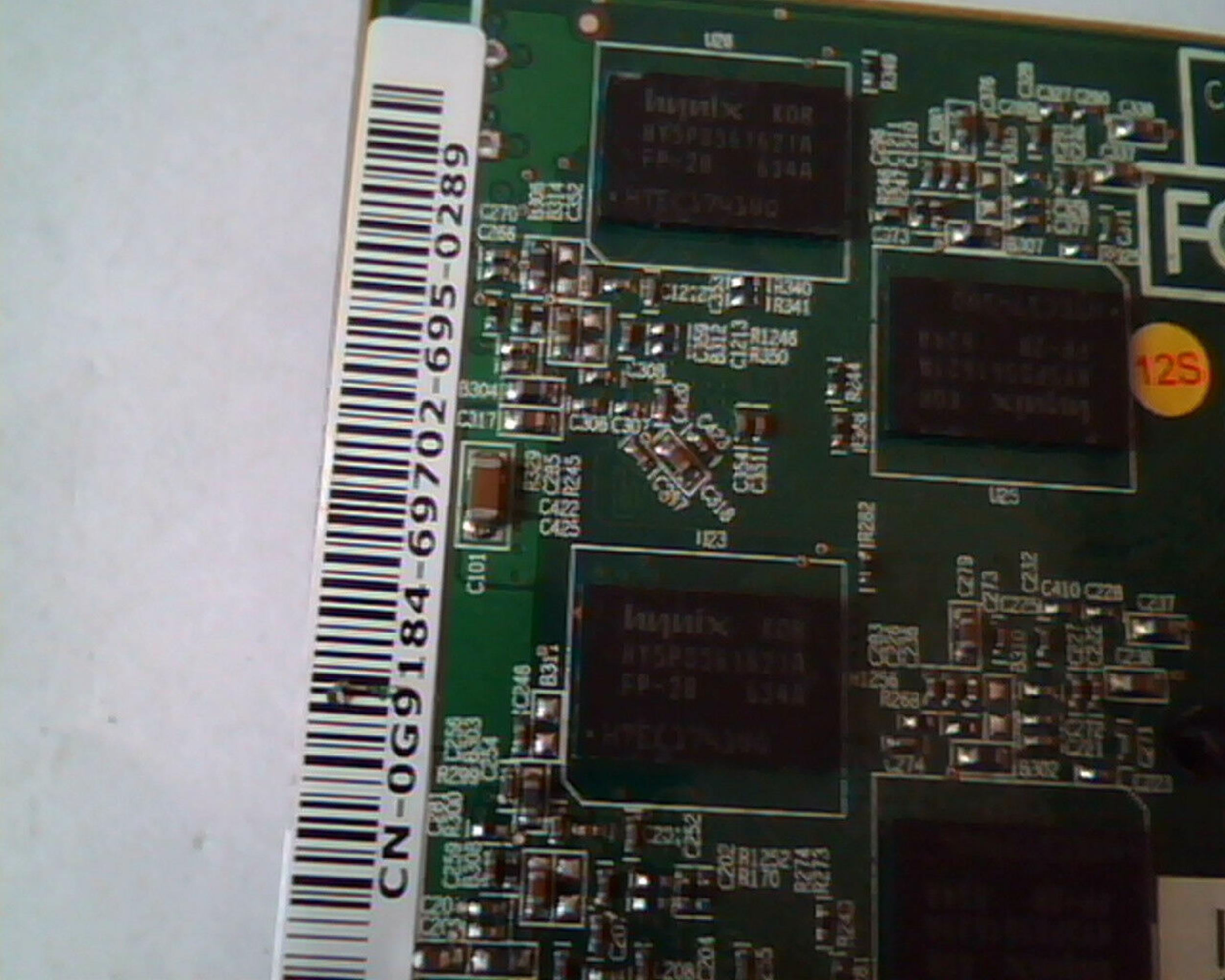 ATI V026 256MB PCI-E VIDEO CARD RADEON X600SE WITH DMS-59 OUTPUT
