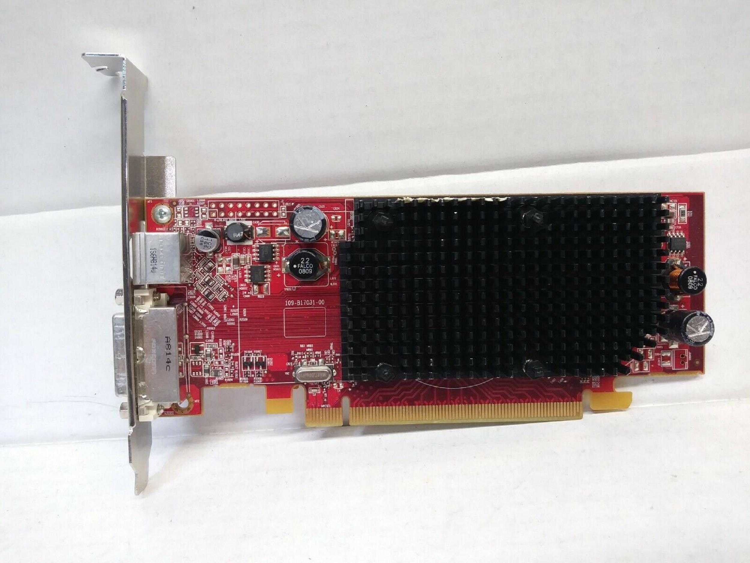 ATI 109-B17031-00 256MB PCI-E VIDEO CARD X1300 WITH DVI AND SVIDEO OUTPUTS PCI EXPRESS