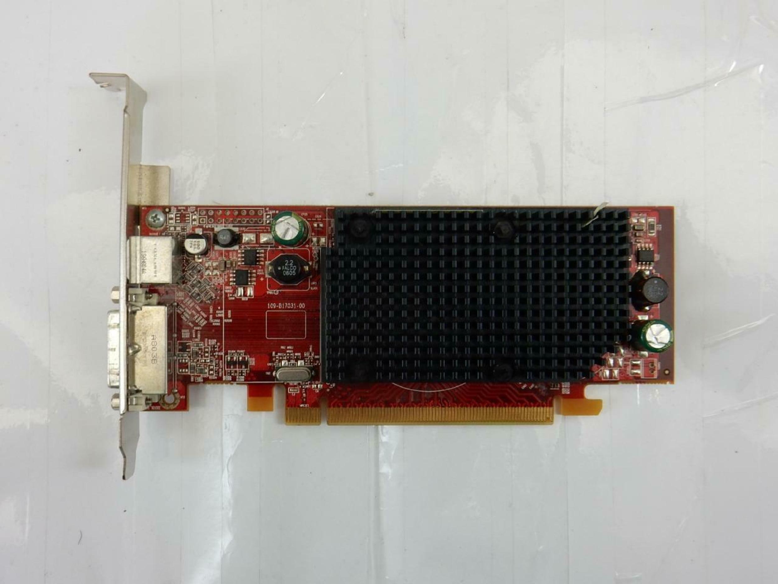ATI 109-B17031-00 256MB PCI-E VIDEO CARD X1300 WITH DVI AND SVIDEO OUTPUTS PCI EXPRESS