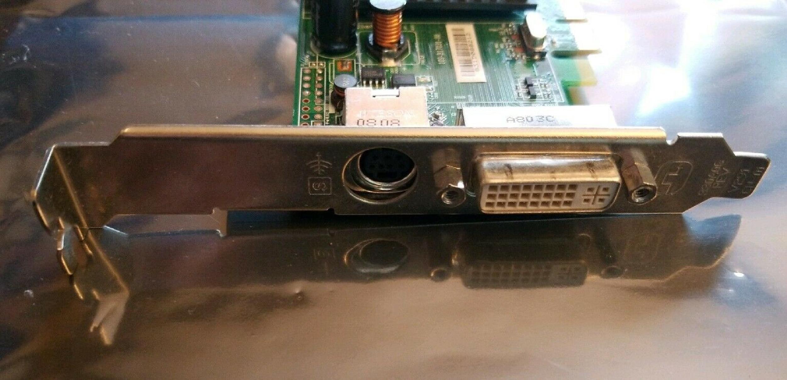 ATI B170 256MB PCI-E VIDEO CARD X1300 WITH DVI AND SVIDEO OUTPUTS PCI EXPRESS