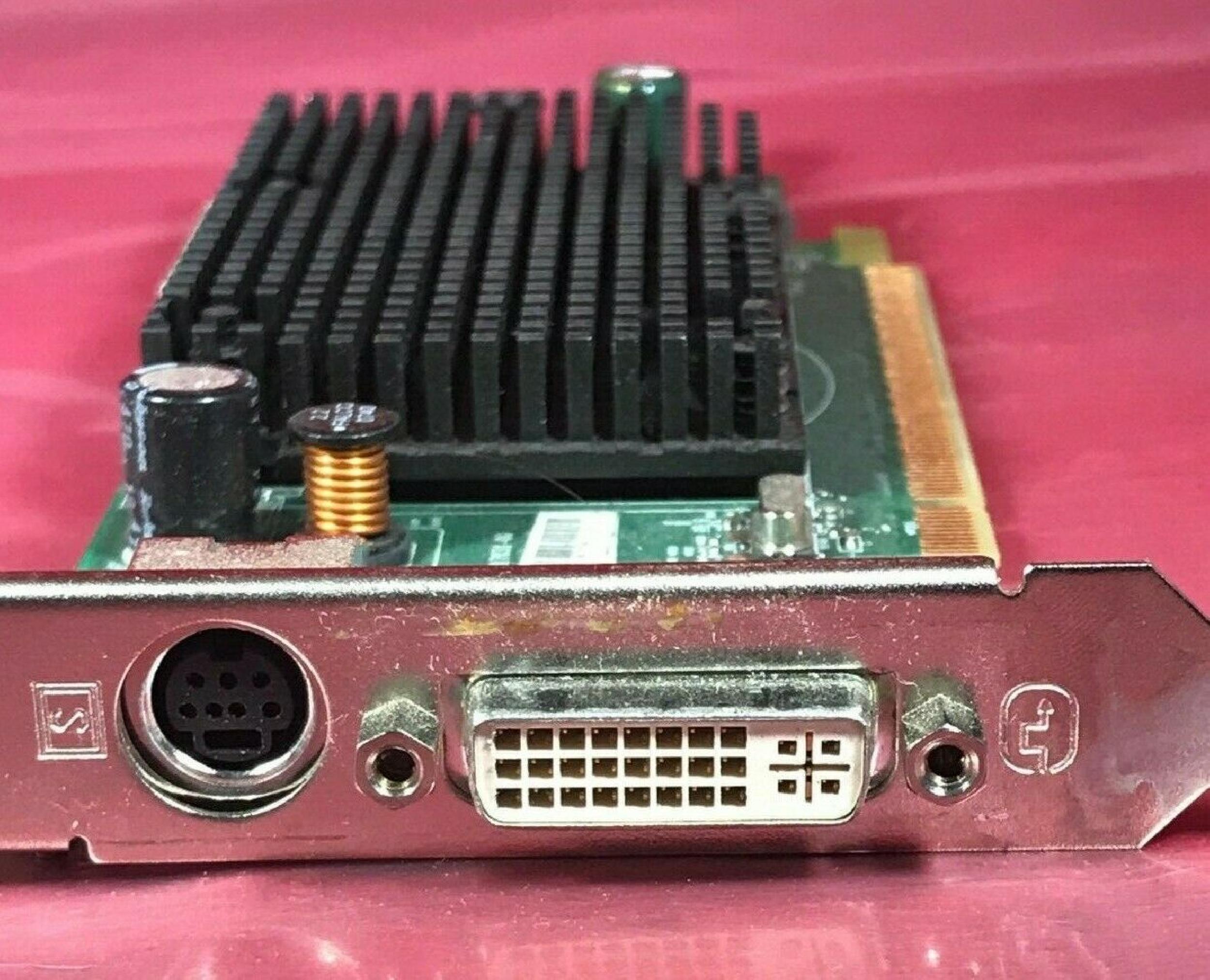 ATI B170 256MB PCI-E VIDEO CARD X1300 WITH DVI AND SVIDEO OUTPUTS PCI EXPRESS
