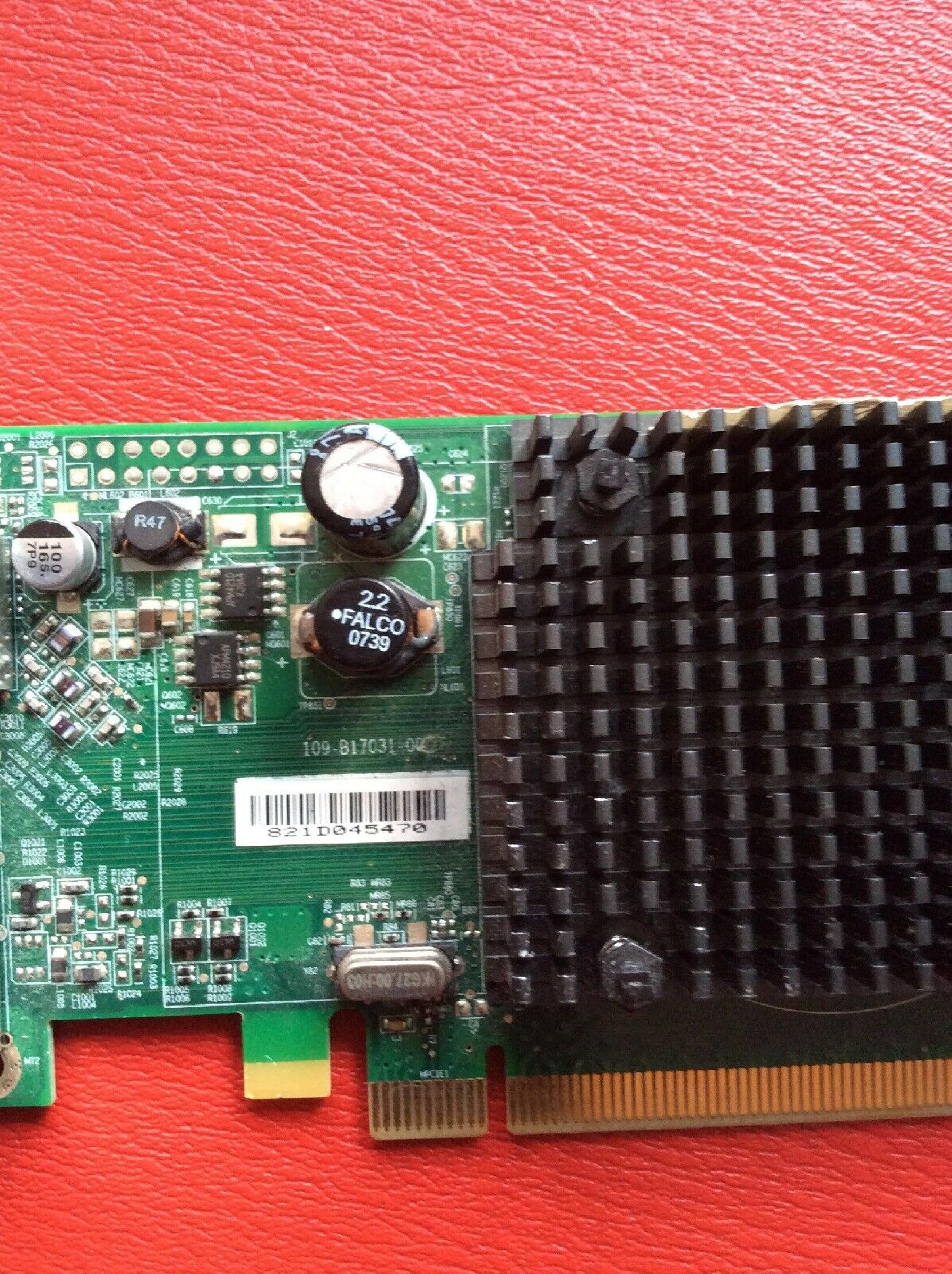 ATI 0FM349 256MB PCI-E VIDEO CARD X1300 WITH DVI AND SVIDEO OUTPUTS