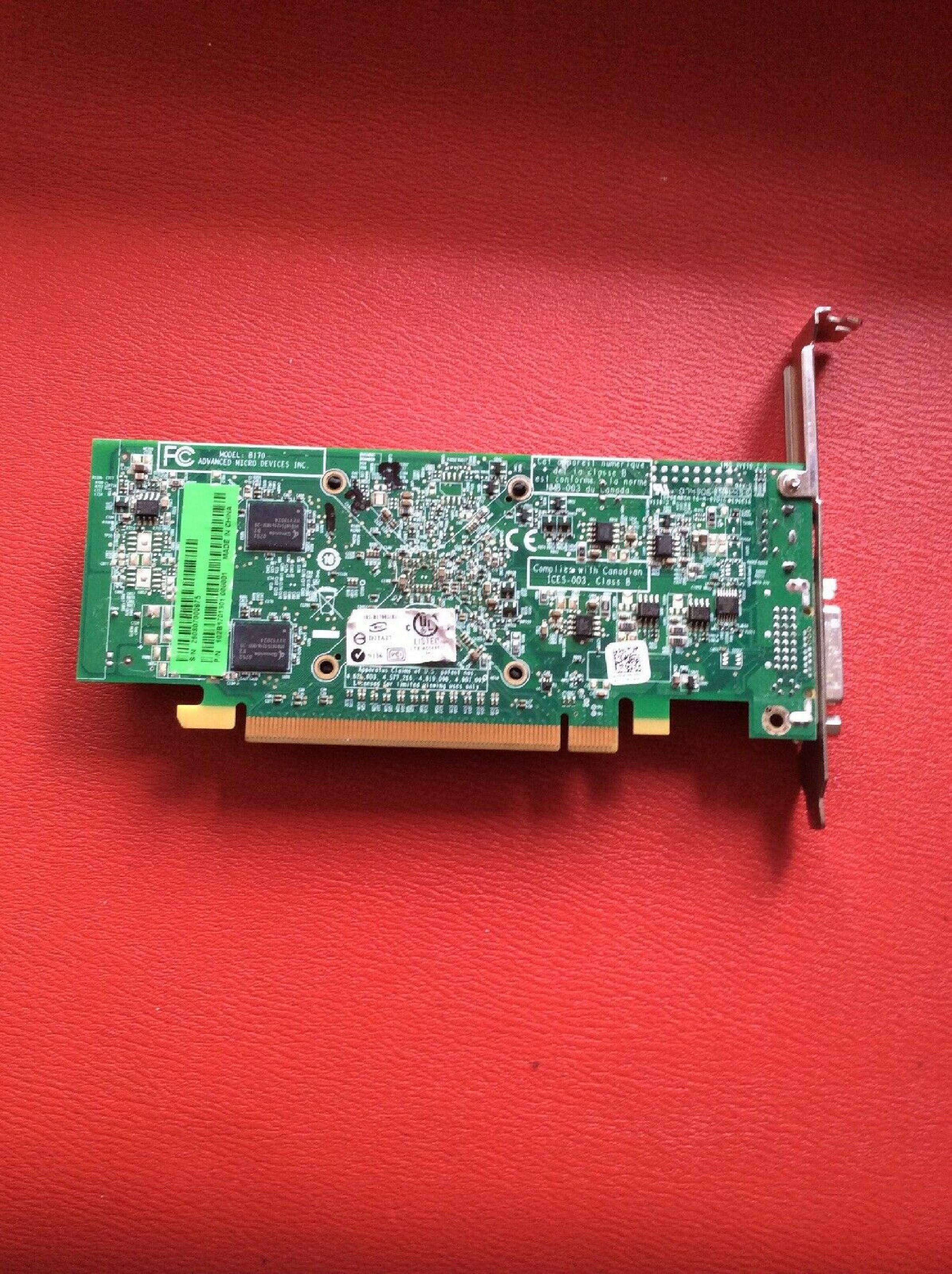 ATI 0FM349 256MB PCI-E VIDEO CARD X1300 WITH DVI AND SVIDEO OUTPUTS