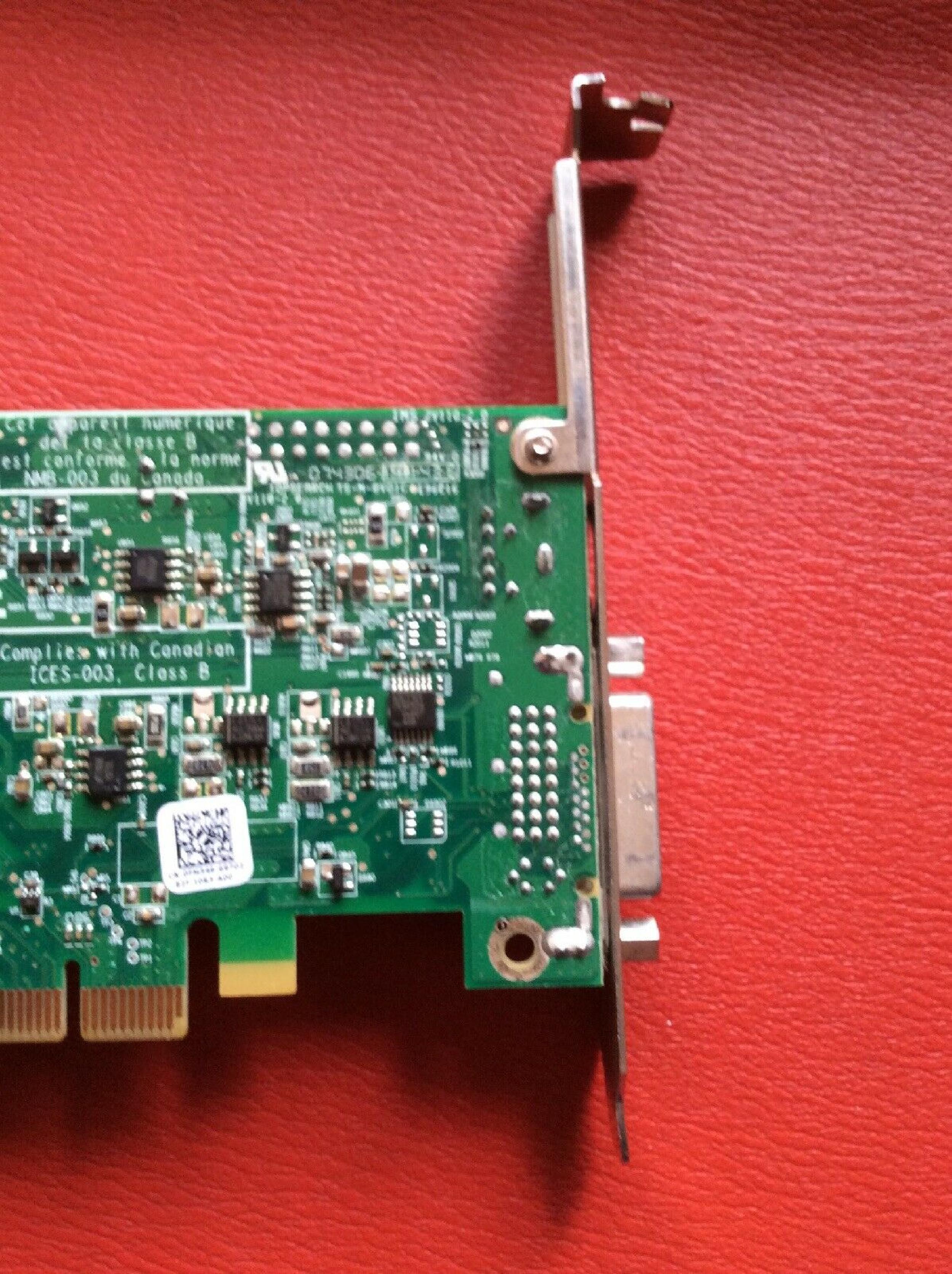 ATI 0FM349 256MB PCI-E VIDEO CARD X1300 WITH DVI AND SVIDEO OUTPUTS