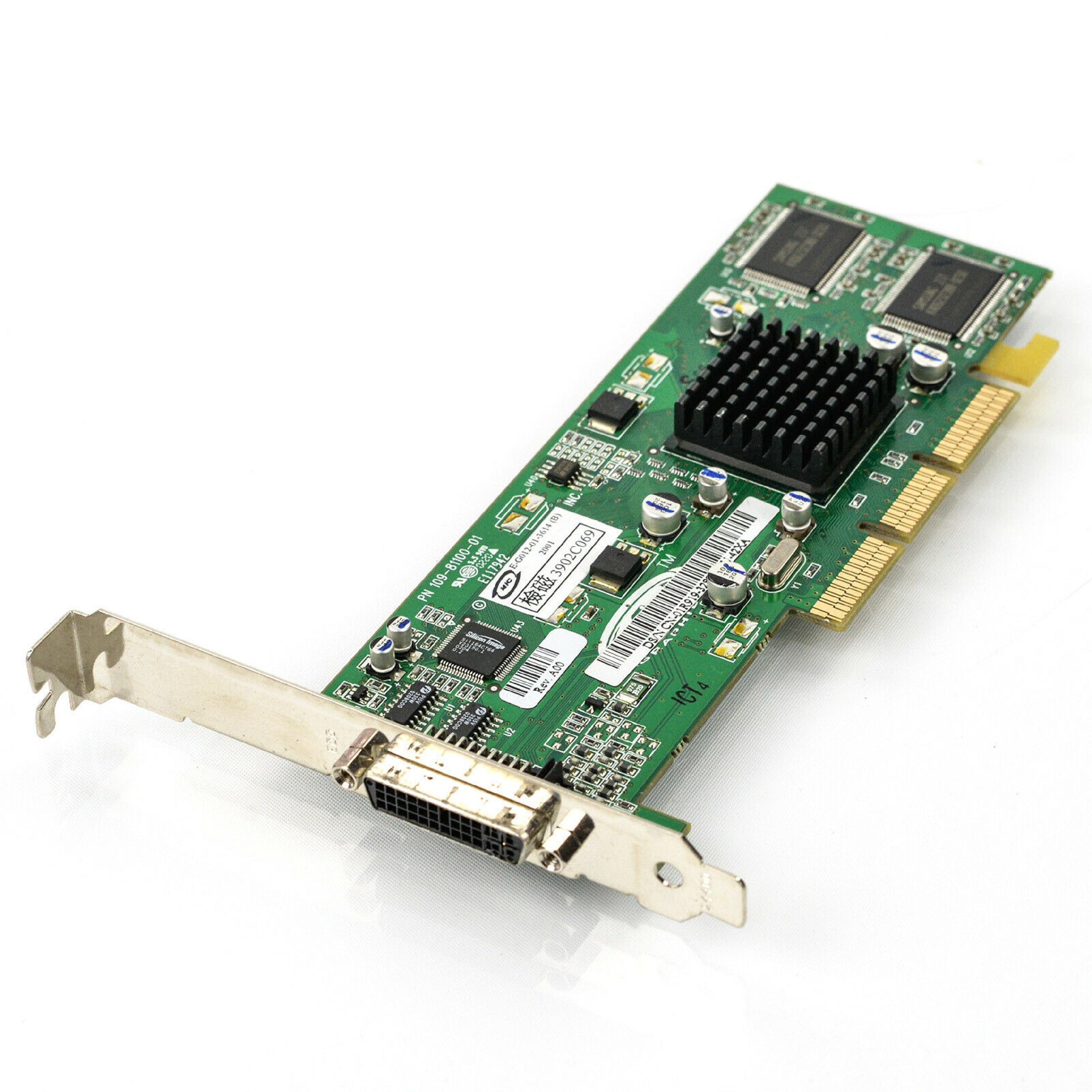 DELL / ATI 01R919 RAGE 128 32MB AGP VIDEO CARD DVI CONNECTOR