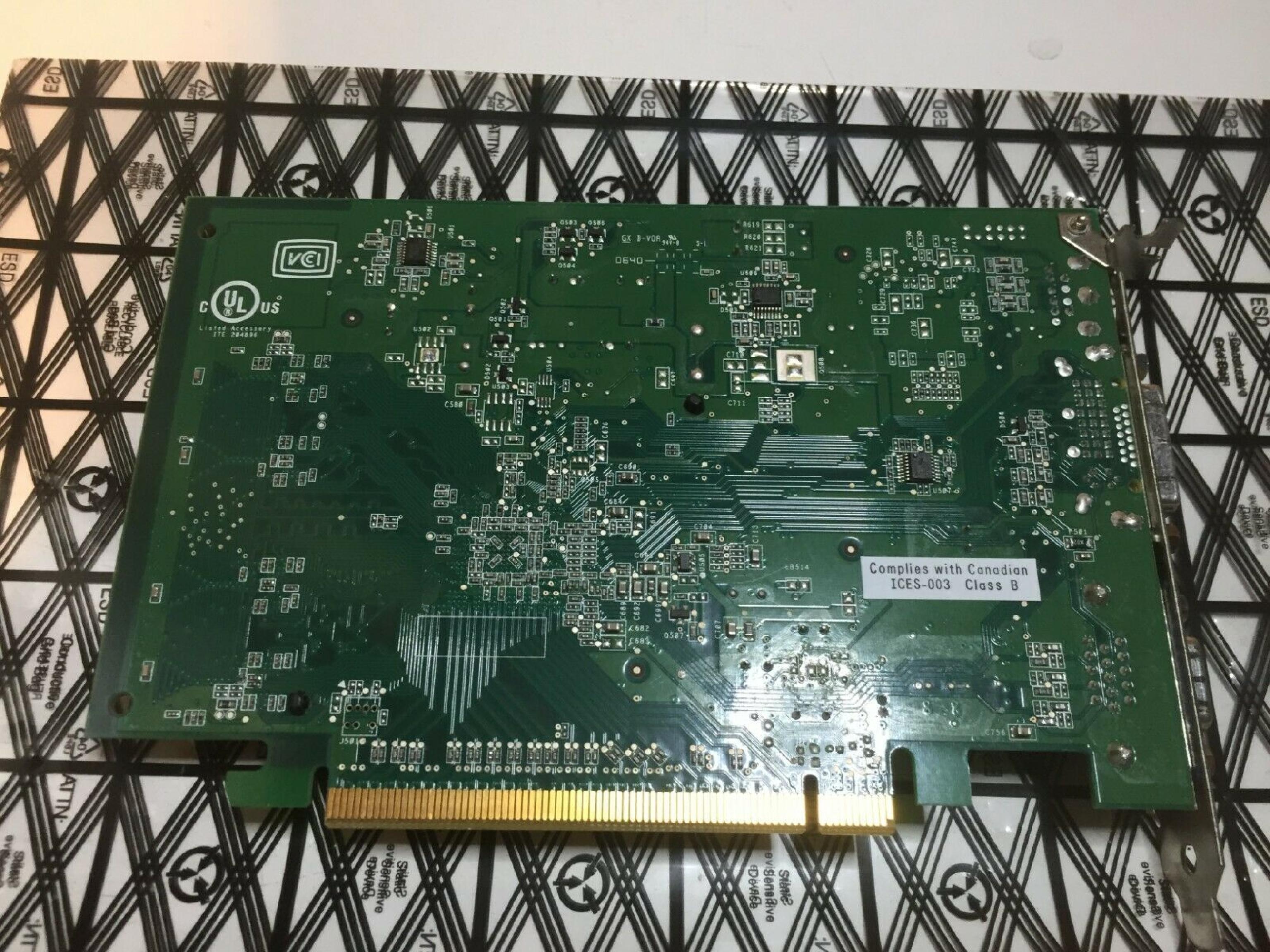 NVIDIA P280 128MB PCI-E VIDEO CARD GEFORCE 7300 WITH DVI VGA AND SVIDEO