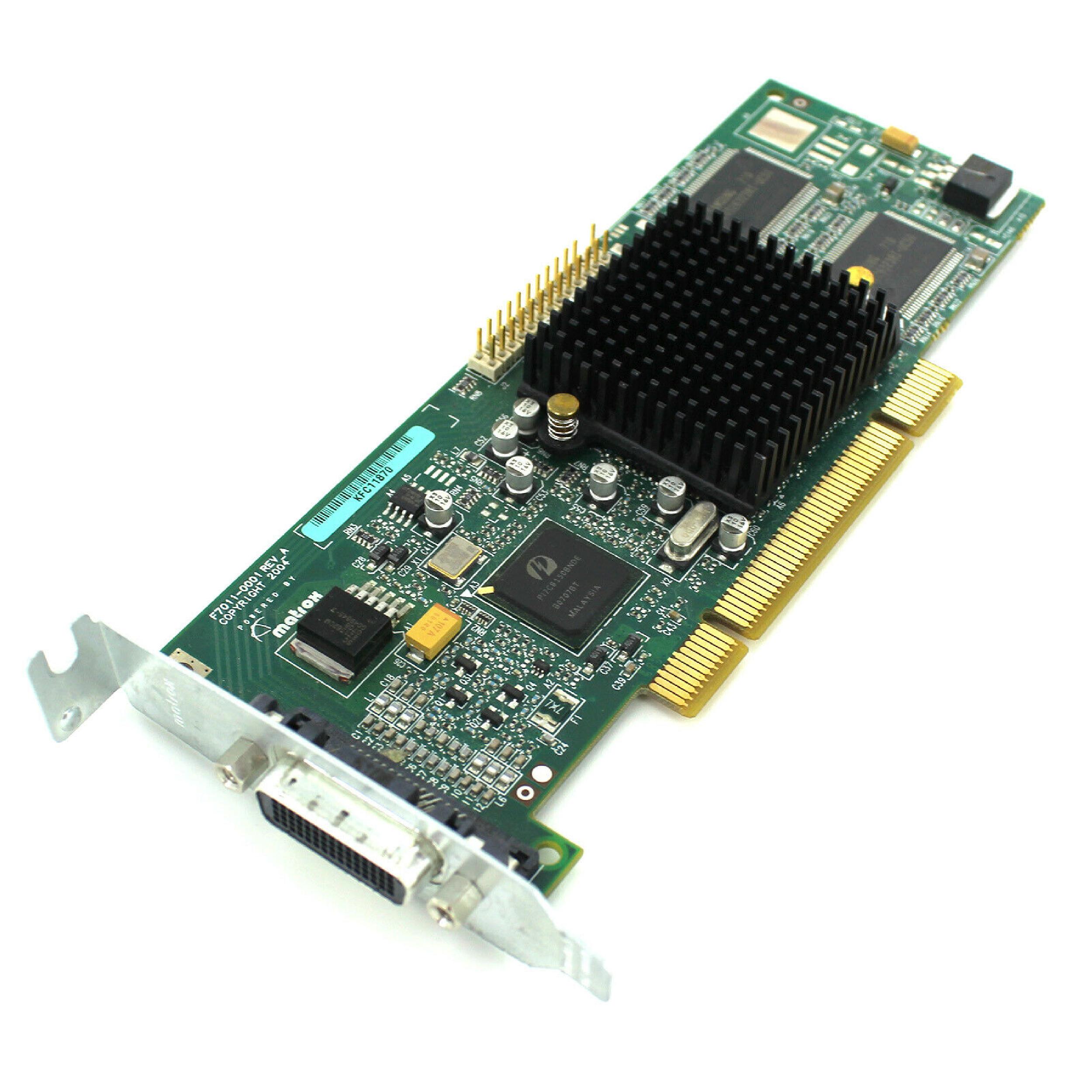 MATROX G55MDDAP32DBF 32MB PCI VIDEO CARD WITH DMS-60 OUTPUT
